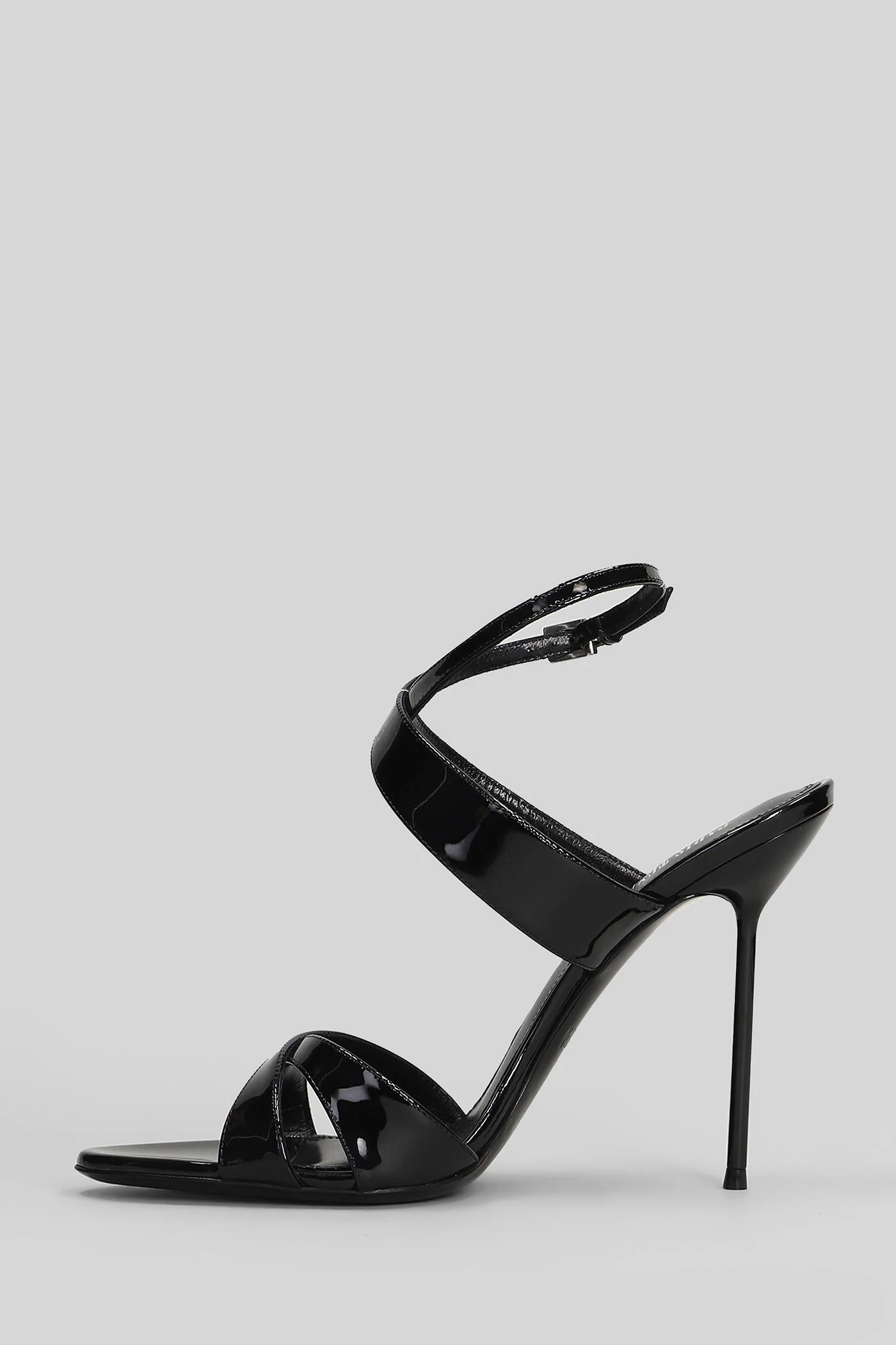 Lidia sandal Sandals in black leather - Image 3