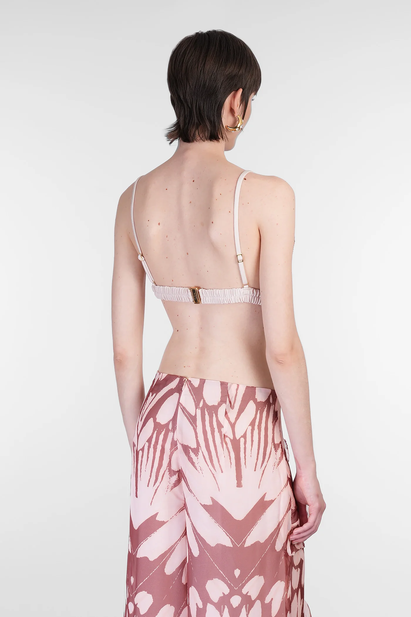 Topwear in beige polyester - Image 3