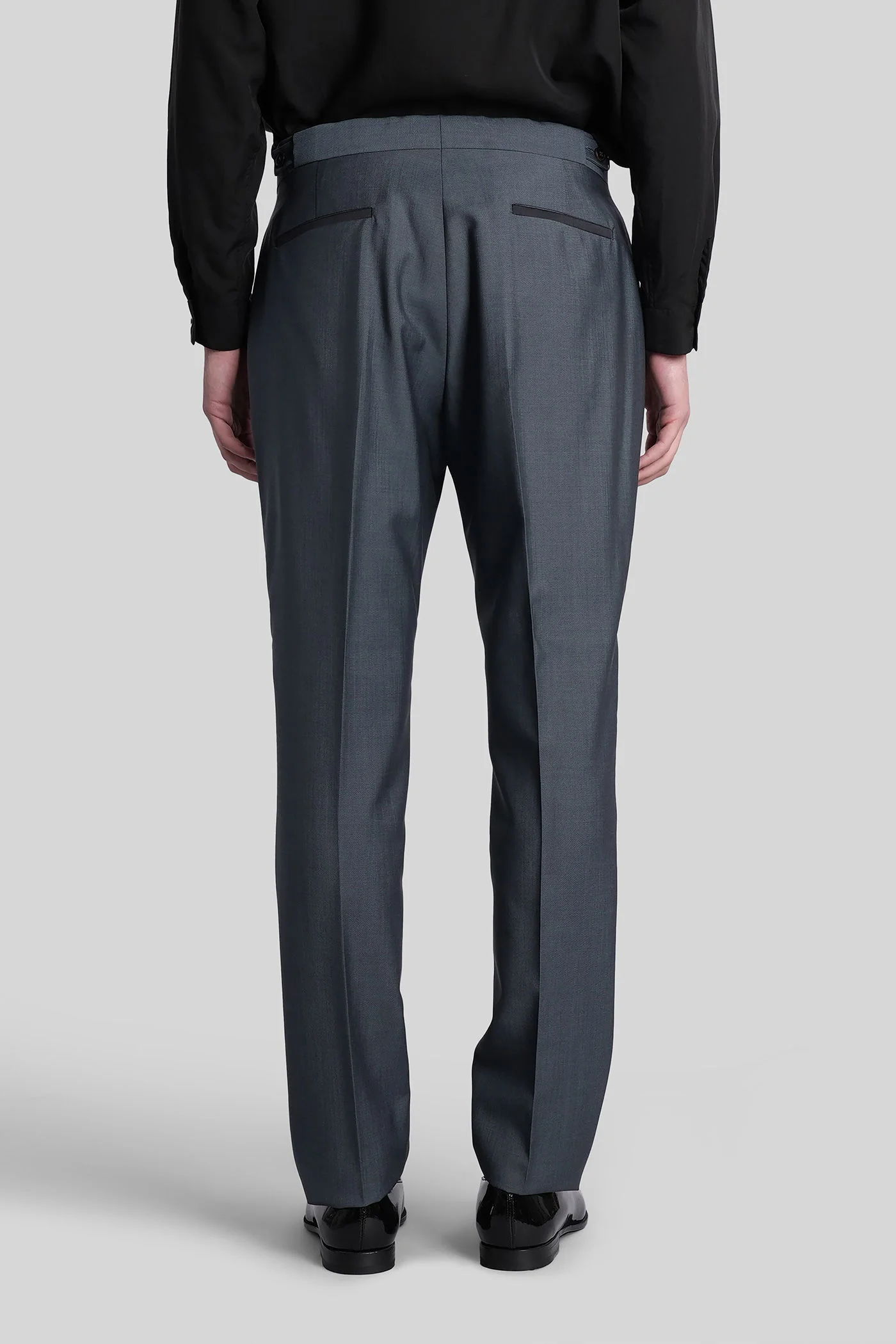 Pants in grey wool - Image 3