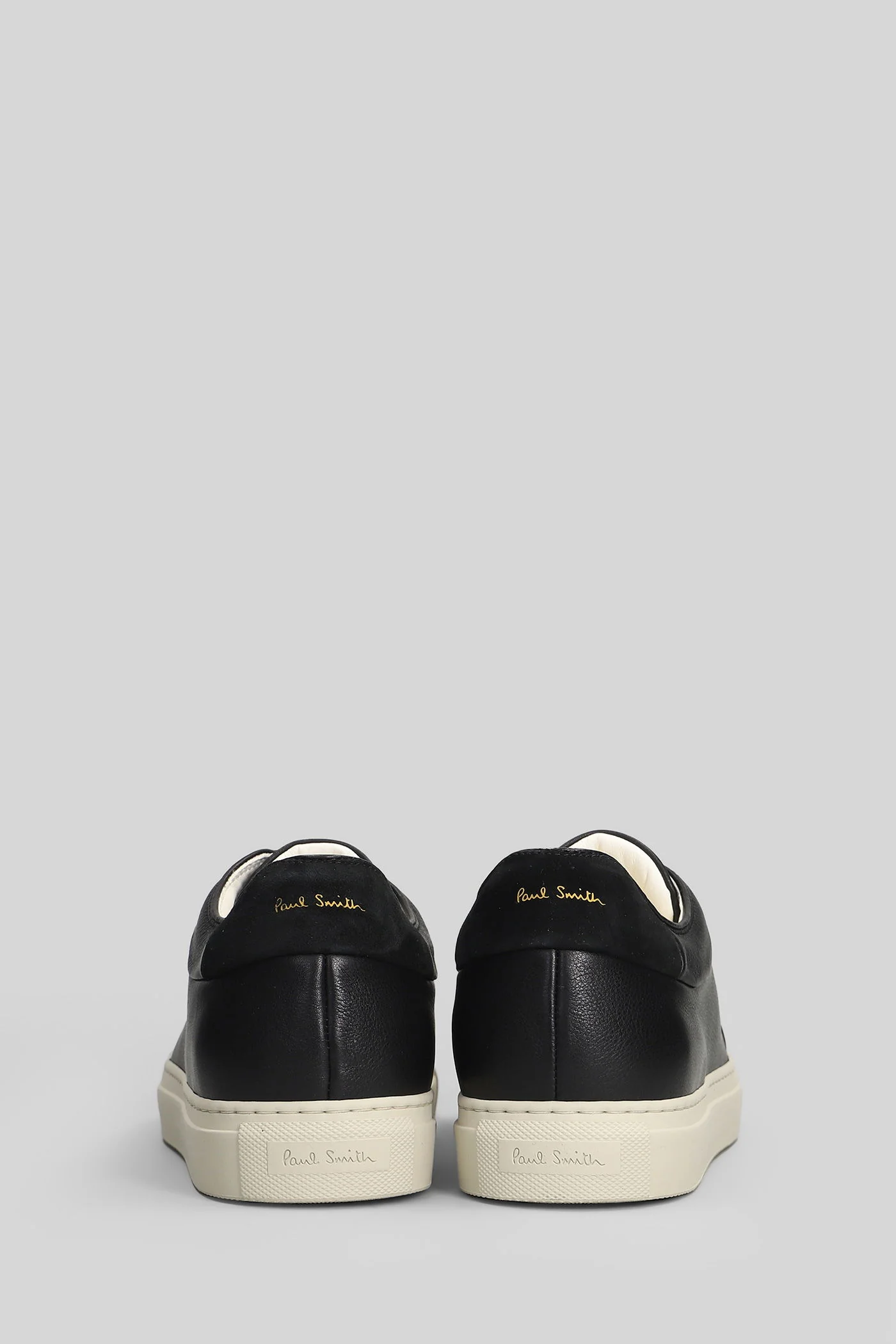 Sneakers in black suede and leather - Image 4