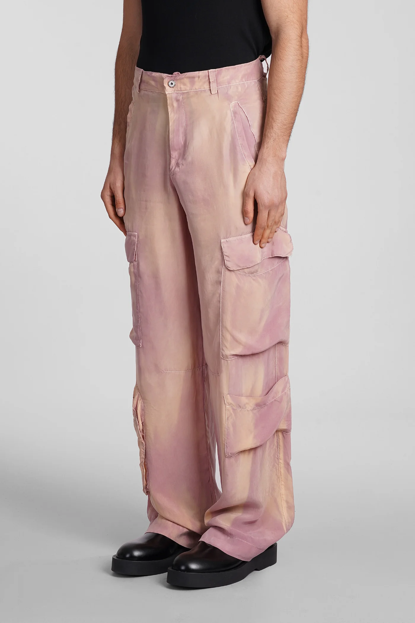 Angels Pants in rose-pink polyamide polyester - Image 4