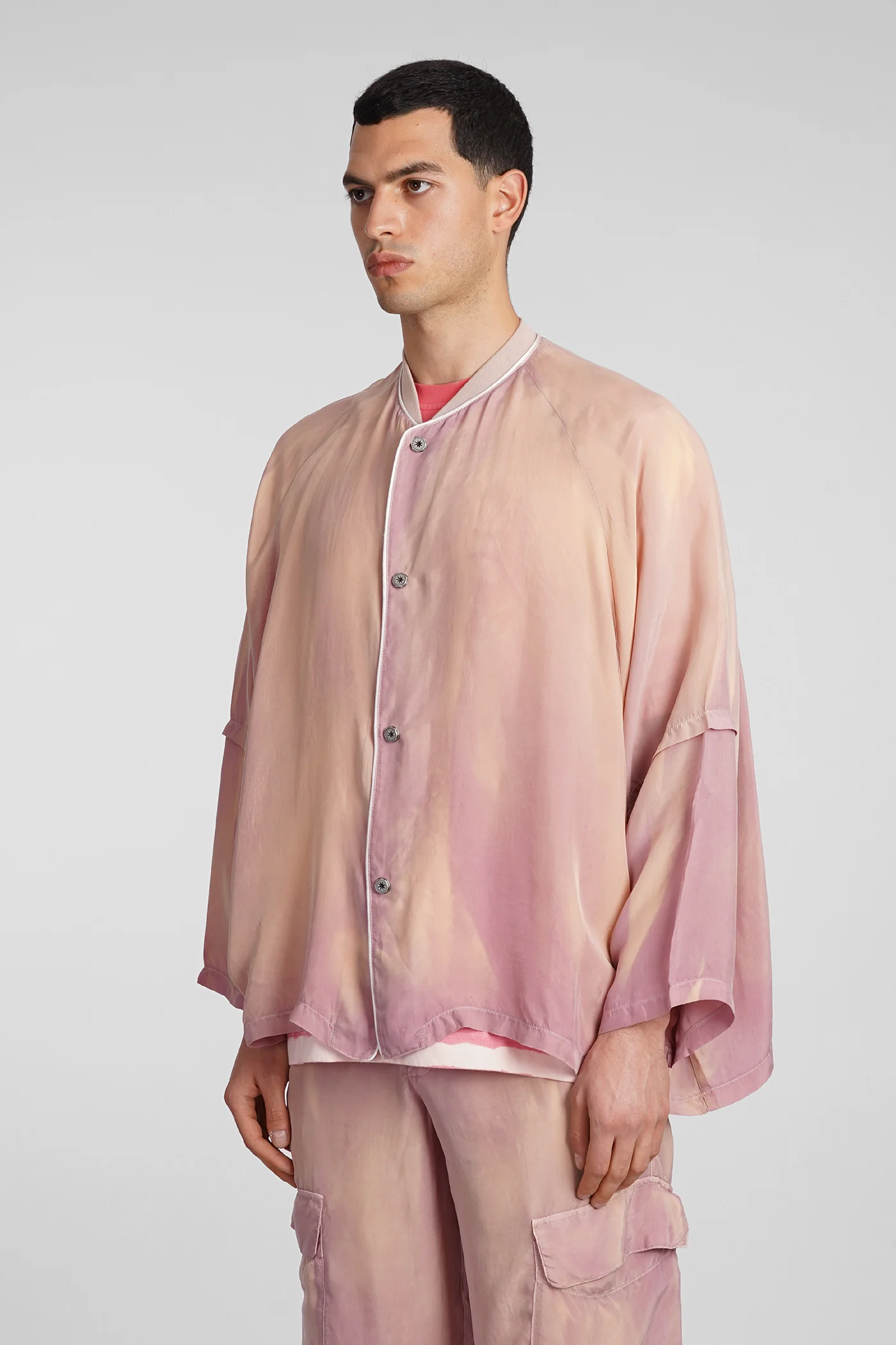 Angels Shirt in rose-pink polyamide polyester - Image 4