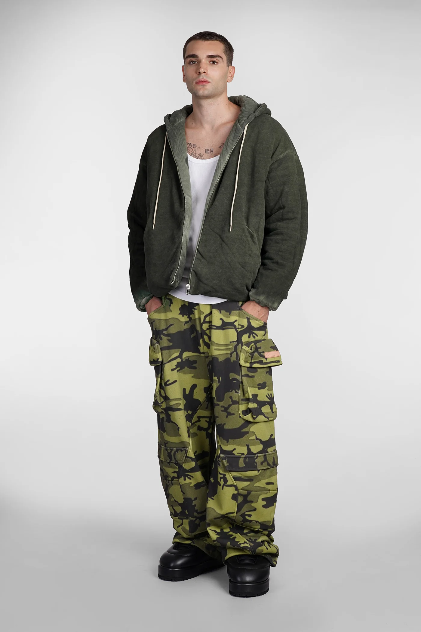 Dome one love Casual jacket in green cotton - Image 5