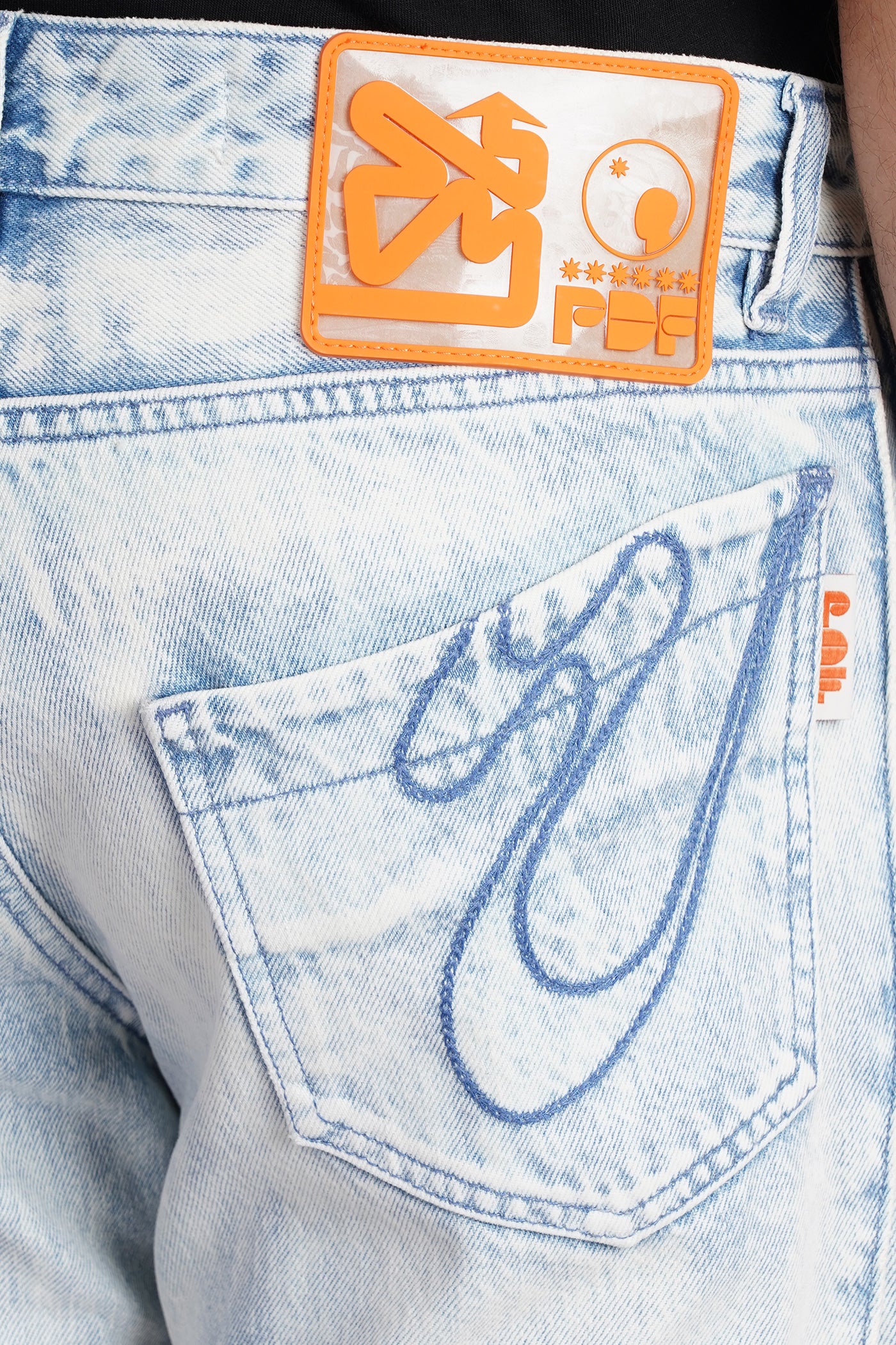 Jeans in blue cotton - Image 5