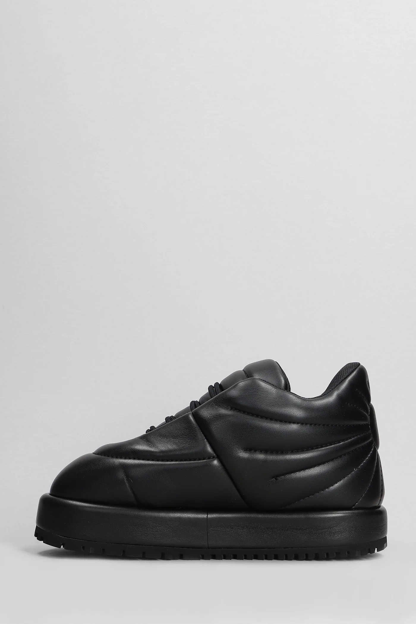 Nuvola Sneakers in black leather - Image 3
