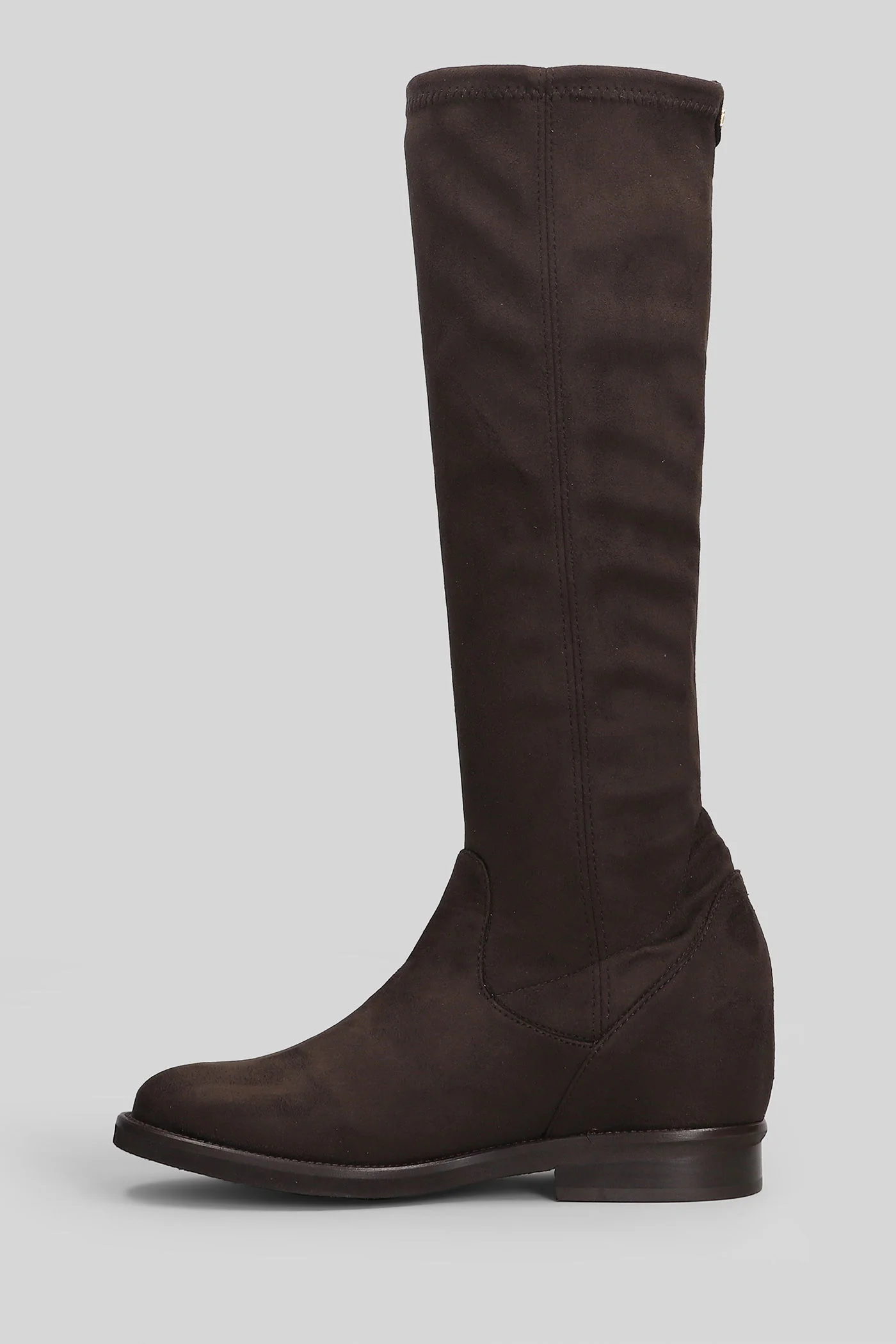in dark brown suede - Image 23
