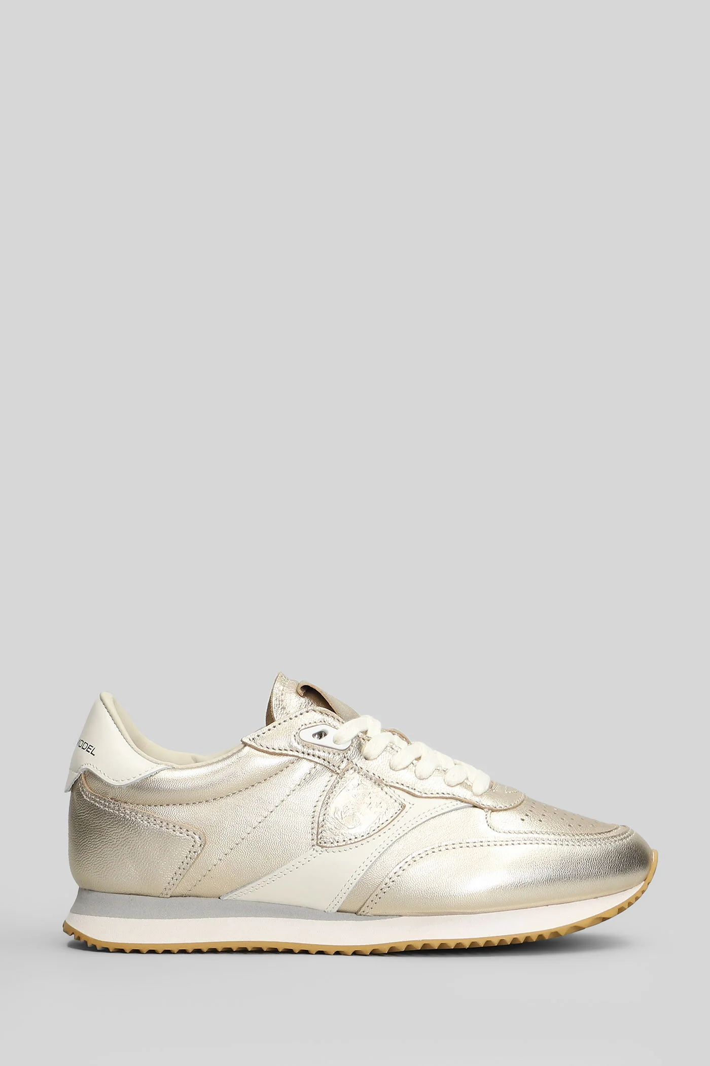 Blville Sneakers in platinum leather