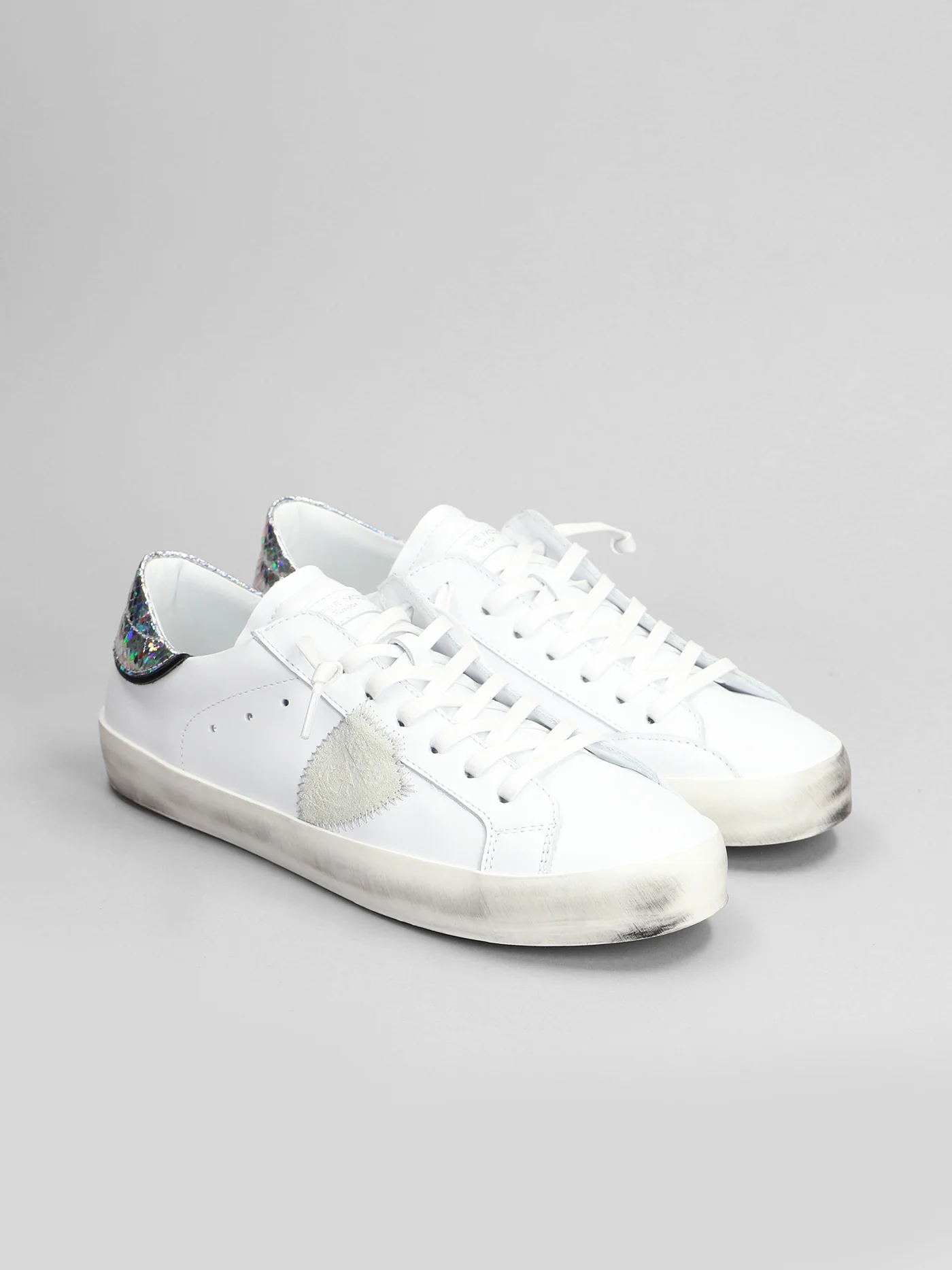 Prsx Low Sneakers in white leather - Image 2