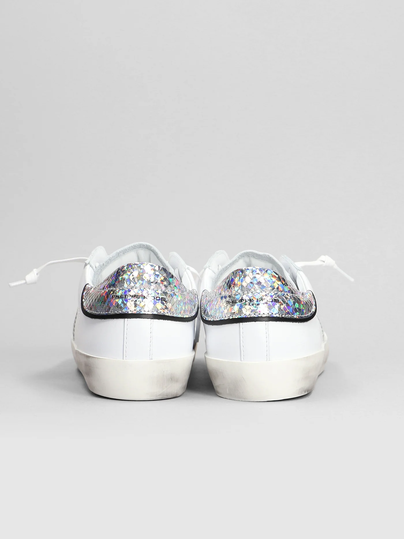 Prsx Low Sneakers in white leather - Image 4