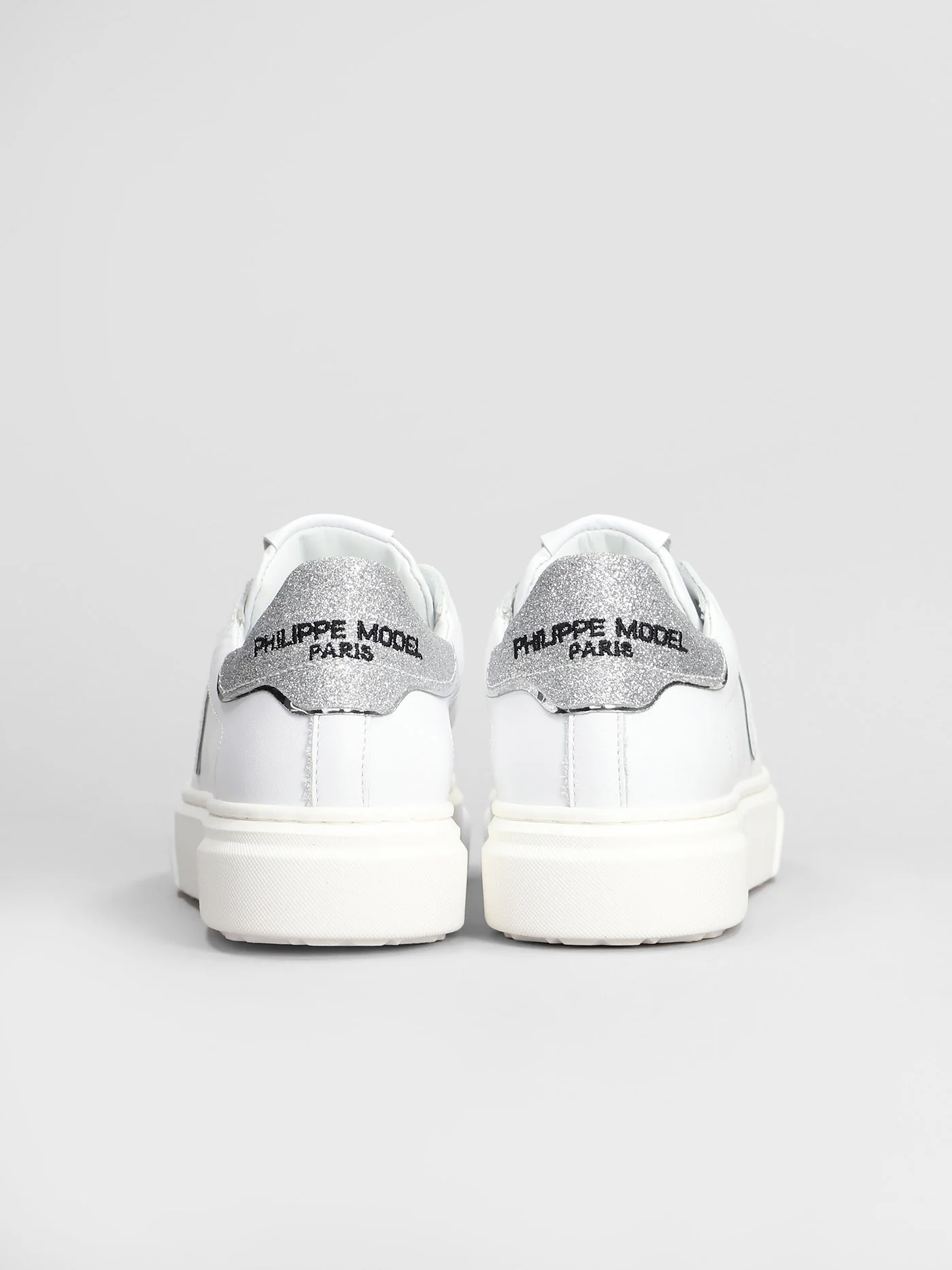 Temple Low Sneakers in white leather - Image 4