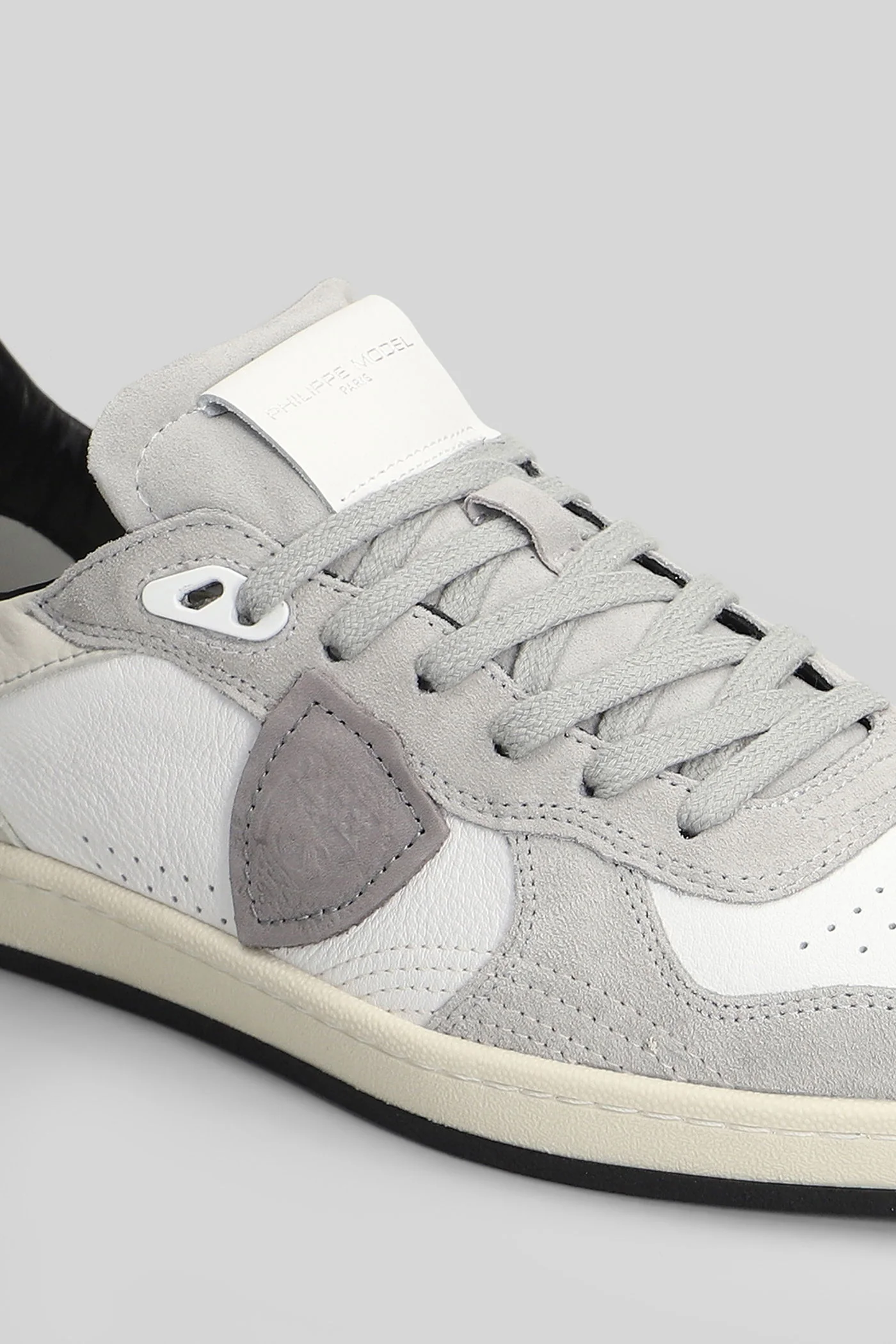 Pgal Low Sneakers in white leather - Image 10