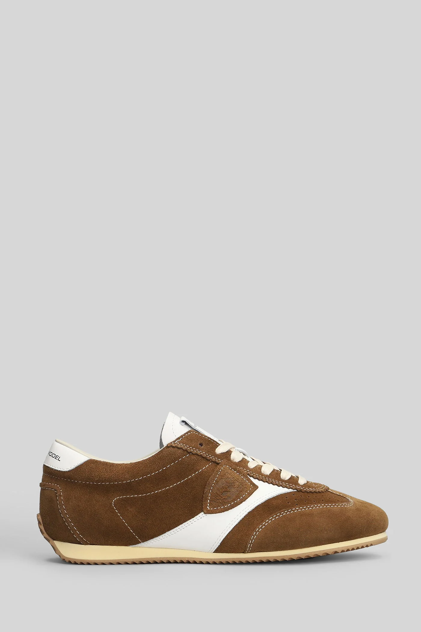 Planche Low Sneakers in leather color suede