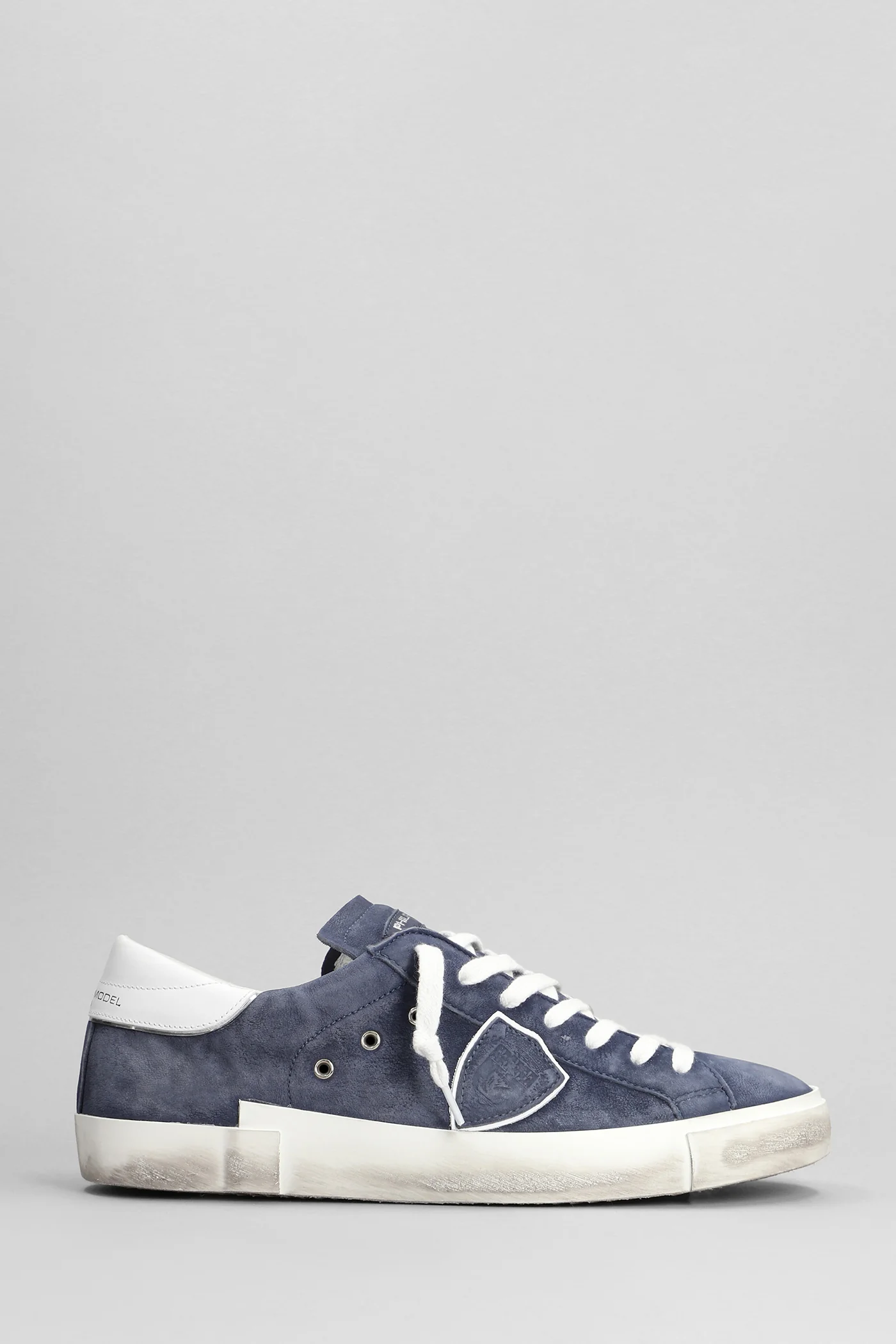 Prsx Low Sneakers in blue nubuck