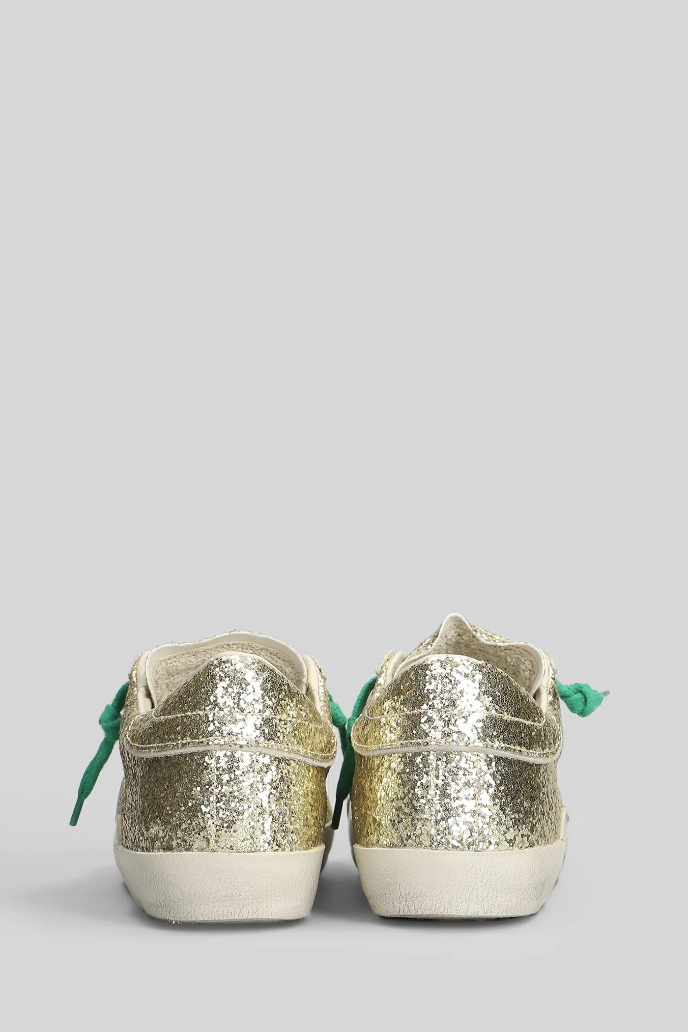Prsx Low Sneakers in gold glitter - Image 3