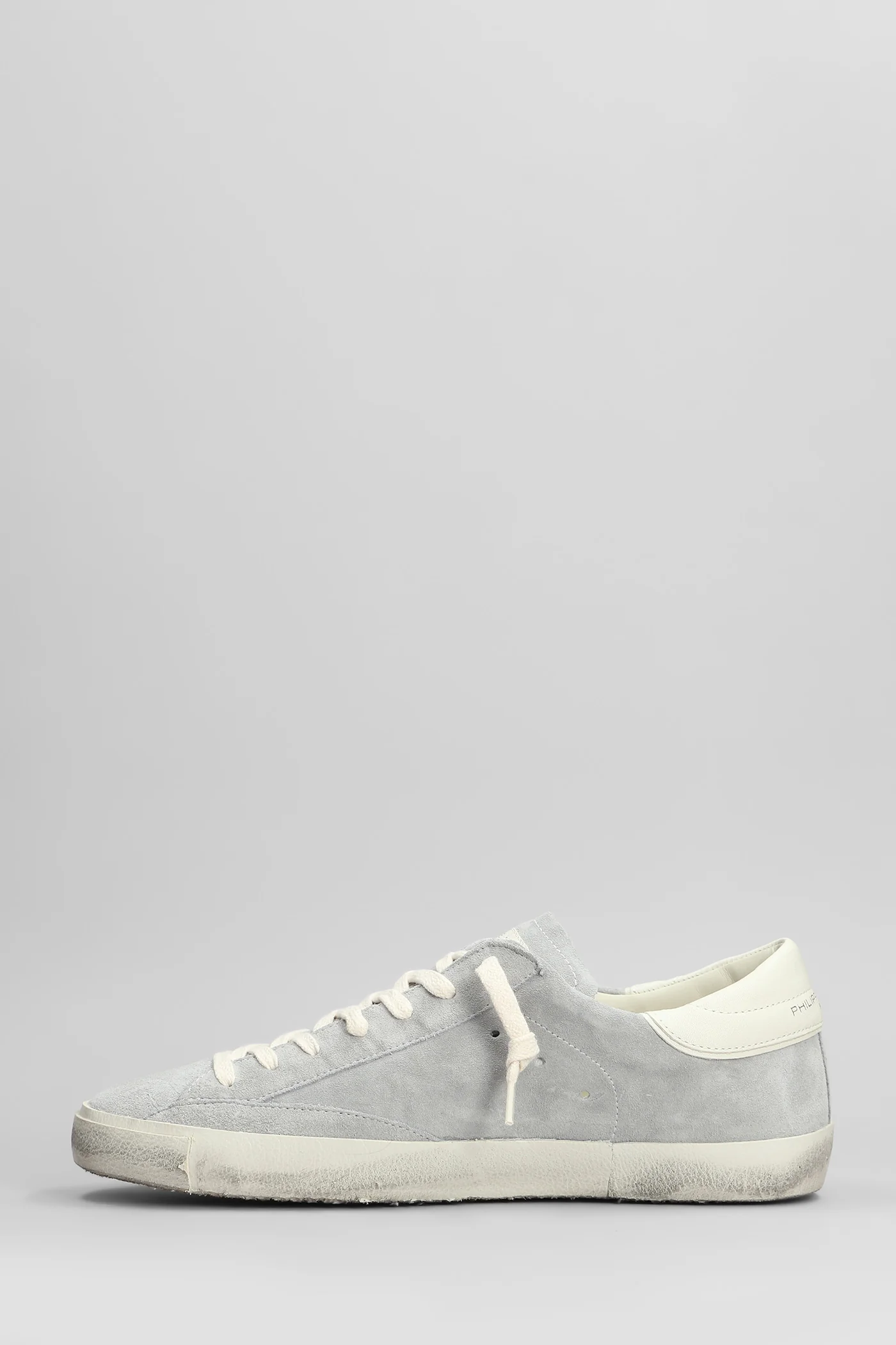 Prsx Low Sneakers in grey suede - Image 3