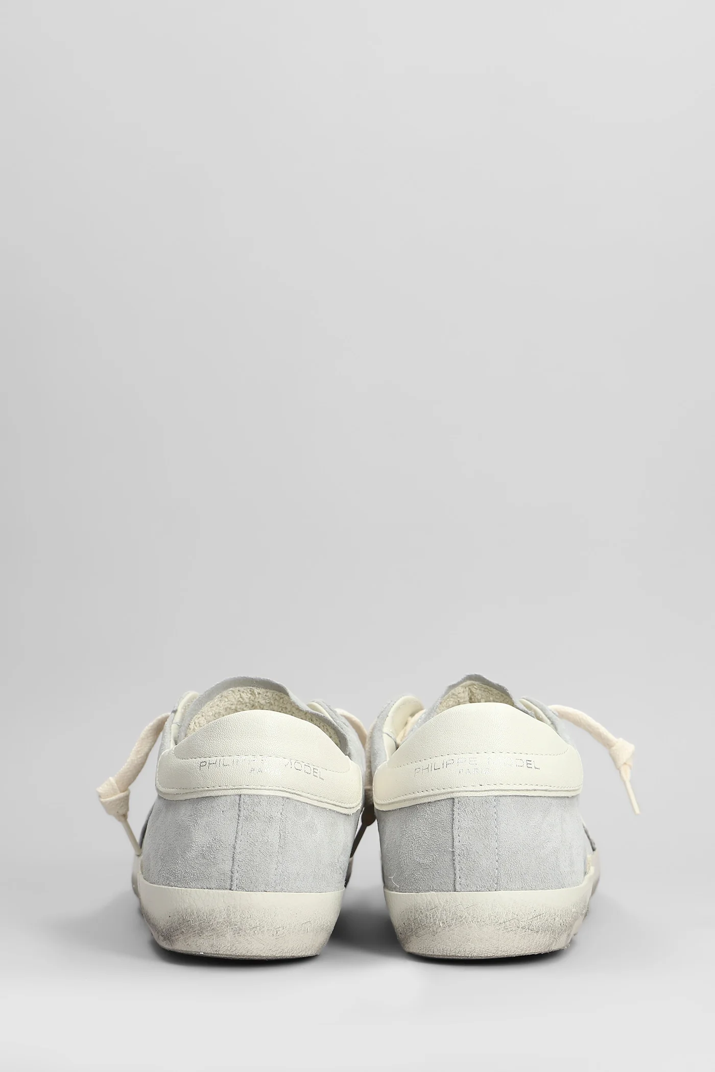 Prsx Low Sneakers in grey suede - Image 4