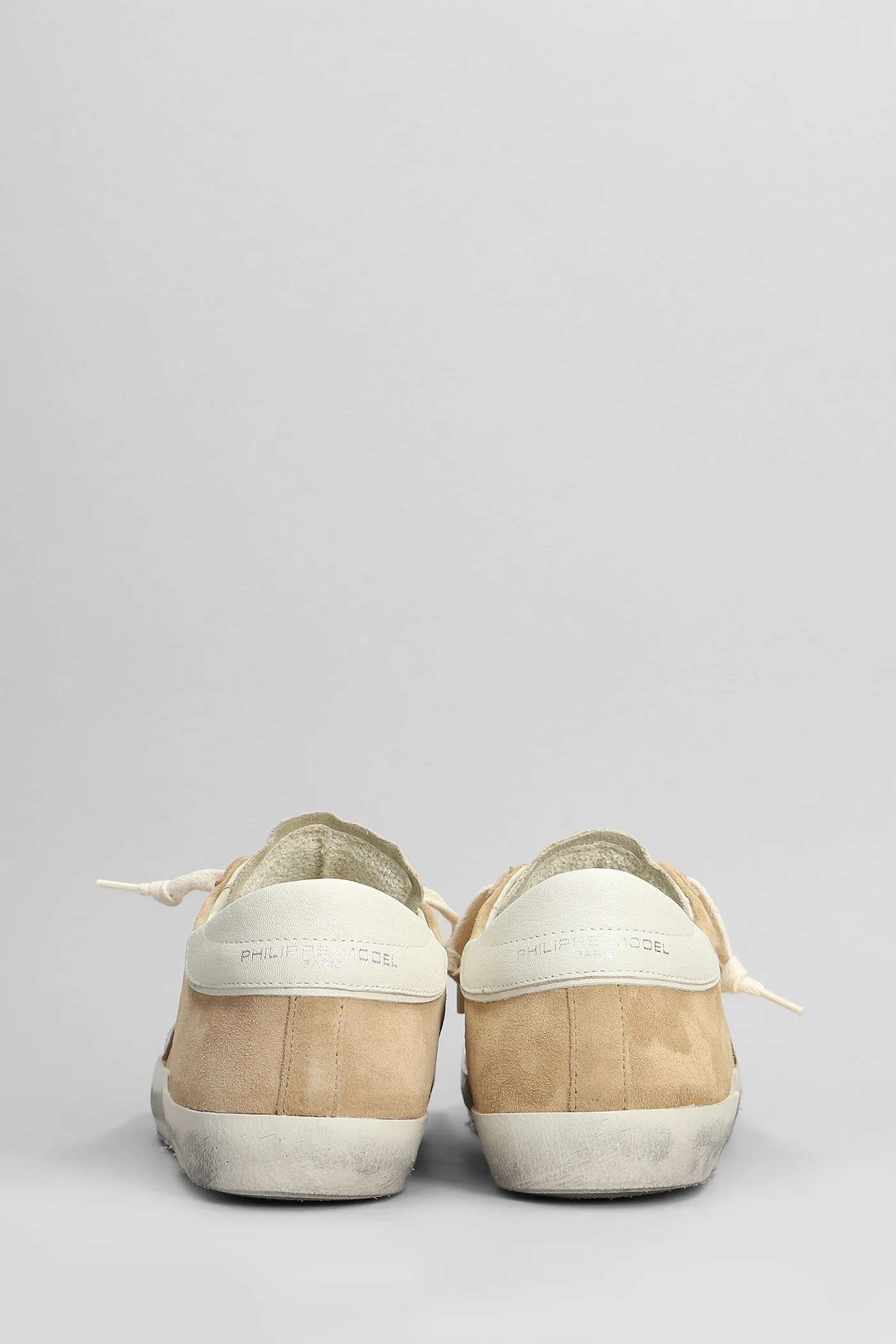 Prsx Low Sneakers in leather color suede - Image 4