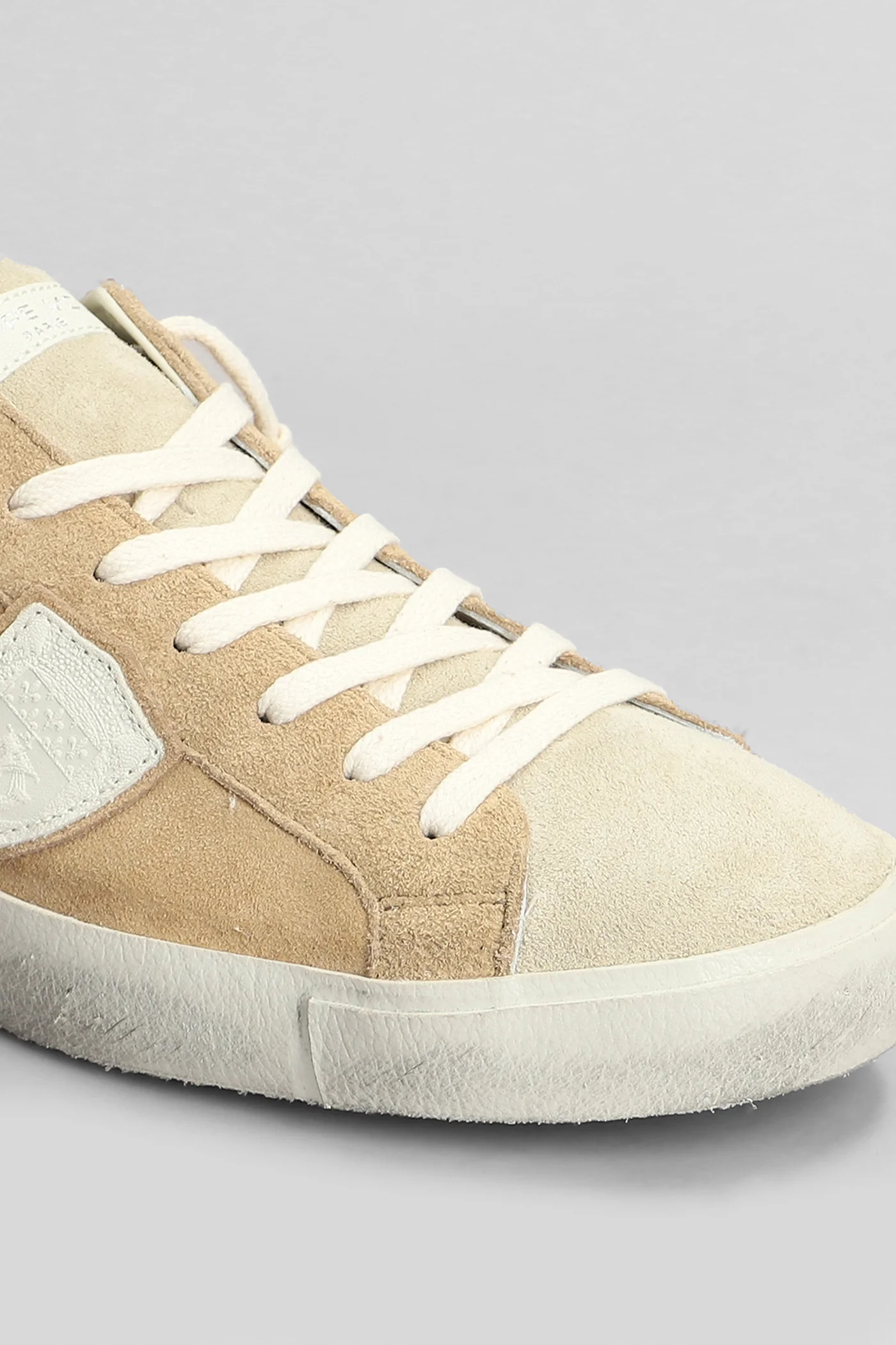 Prsx Low Sneakers in leather color suede - Image 5