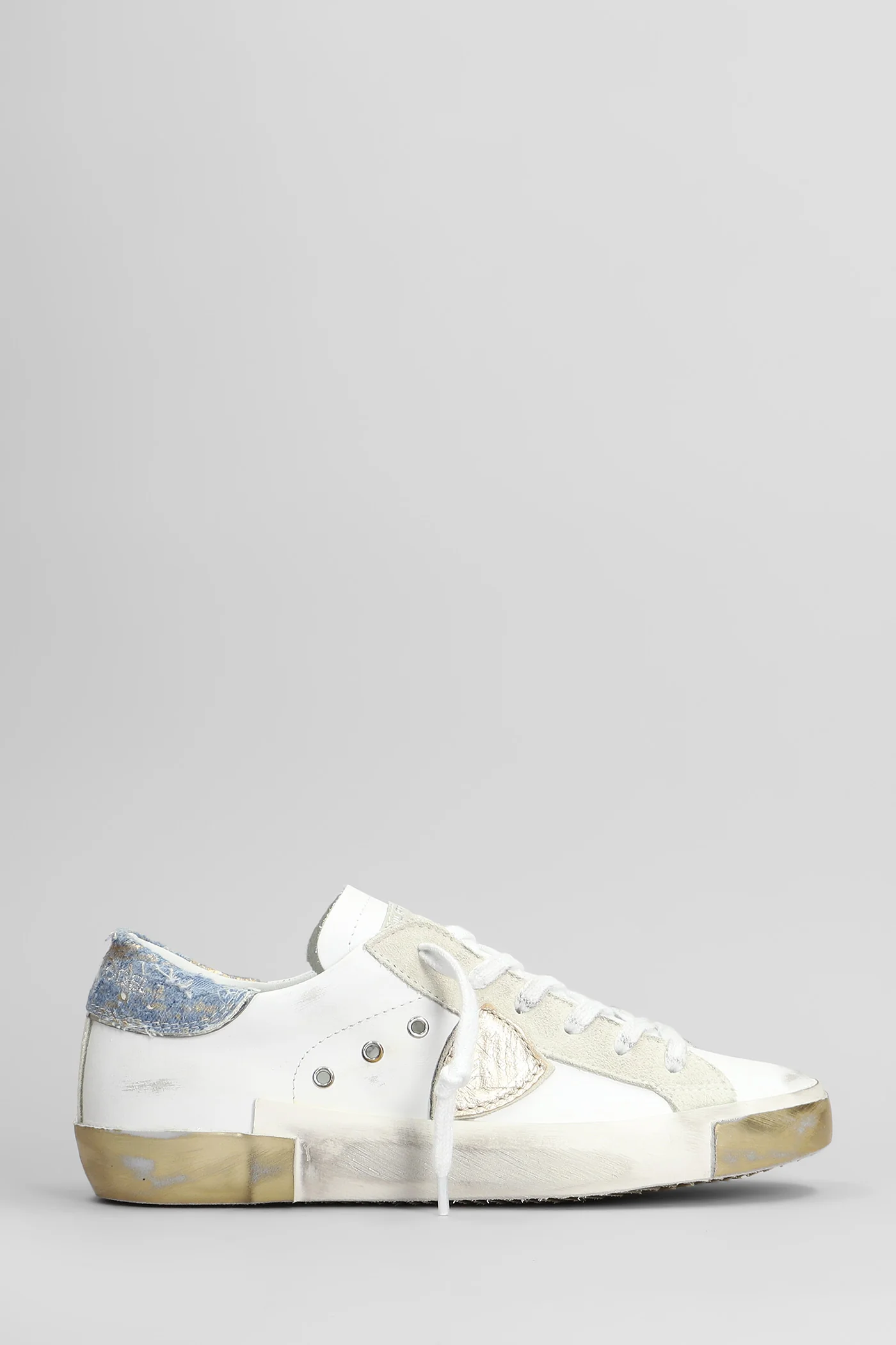 Prsx Low Sneakers in white leather
