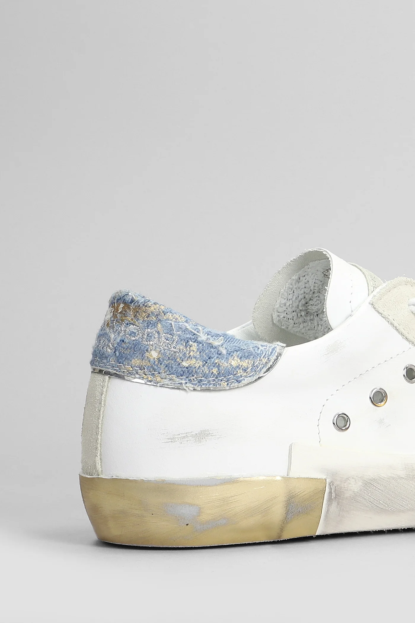 Prsx Low Sneakers in white leather - Image 5