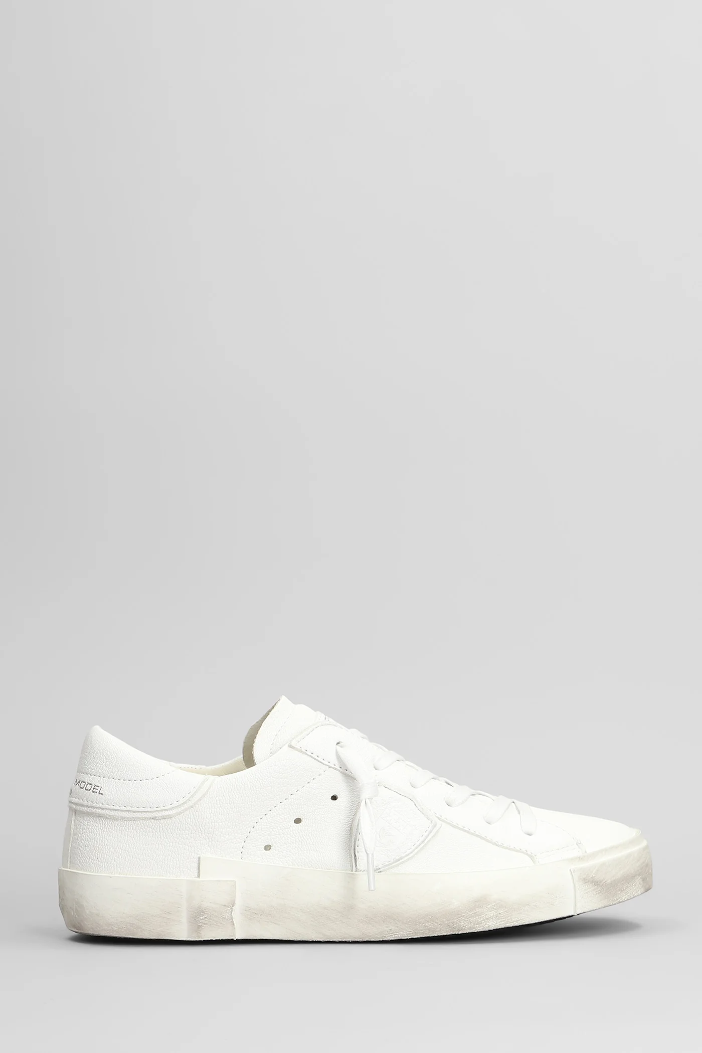 Prsx Low Sneakers in white leather