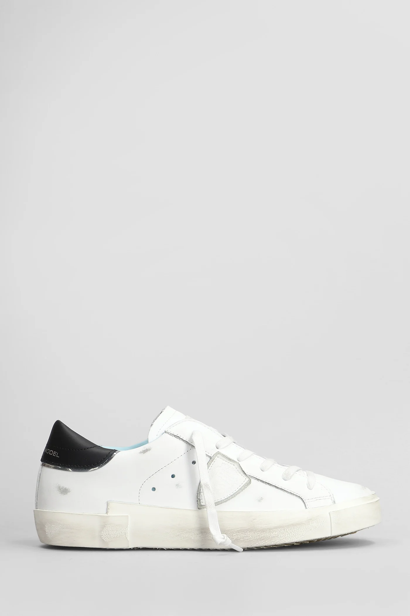 Prsx Low Sneakers in white leather