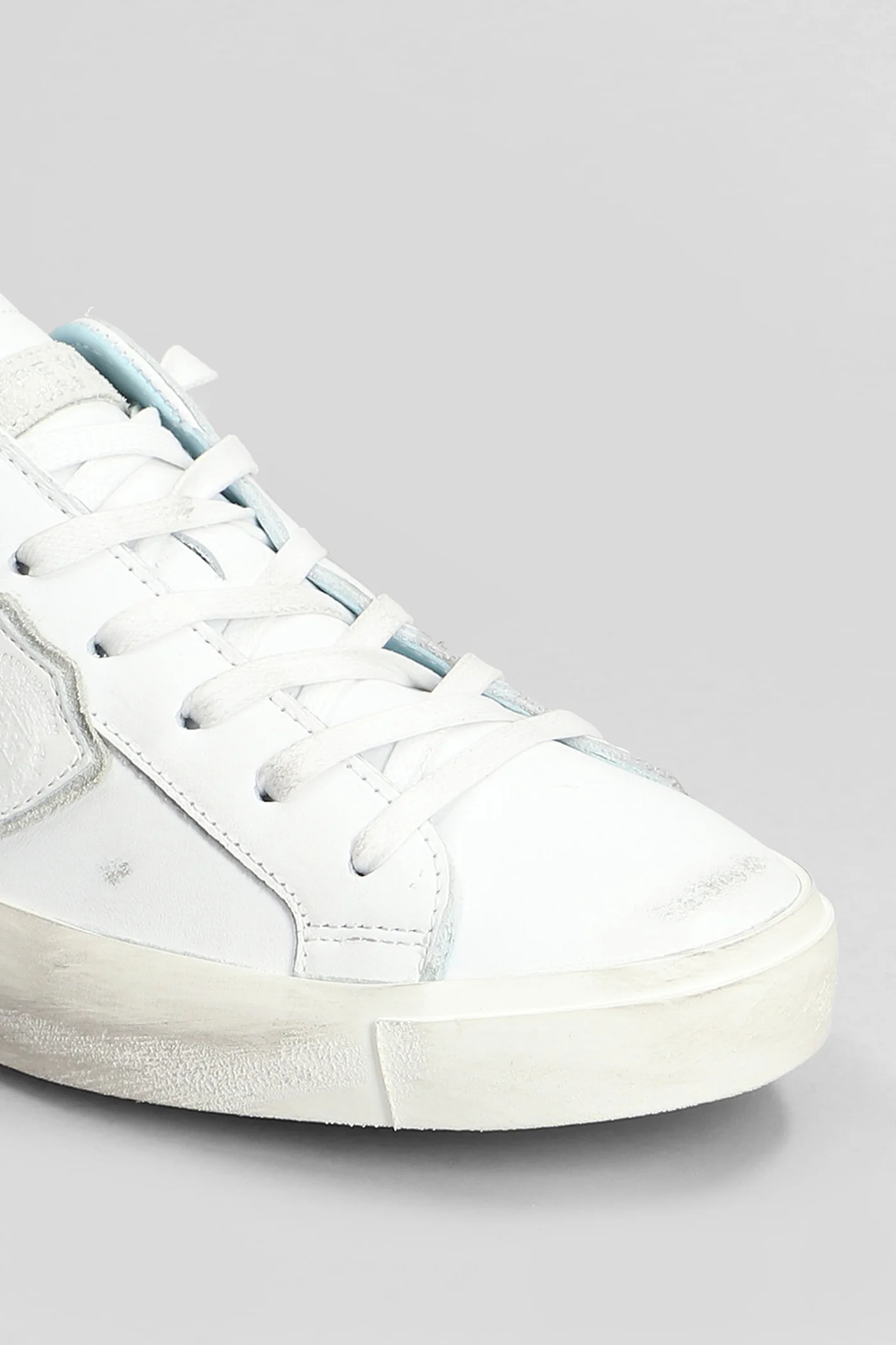 Prsx Low Sneakers in white leather - Image 5