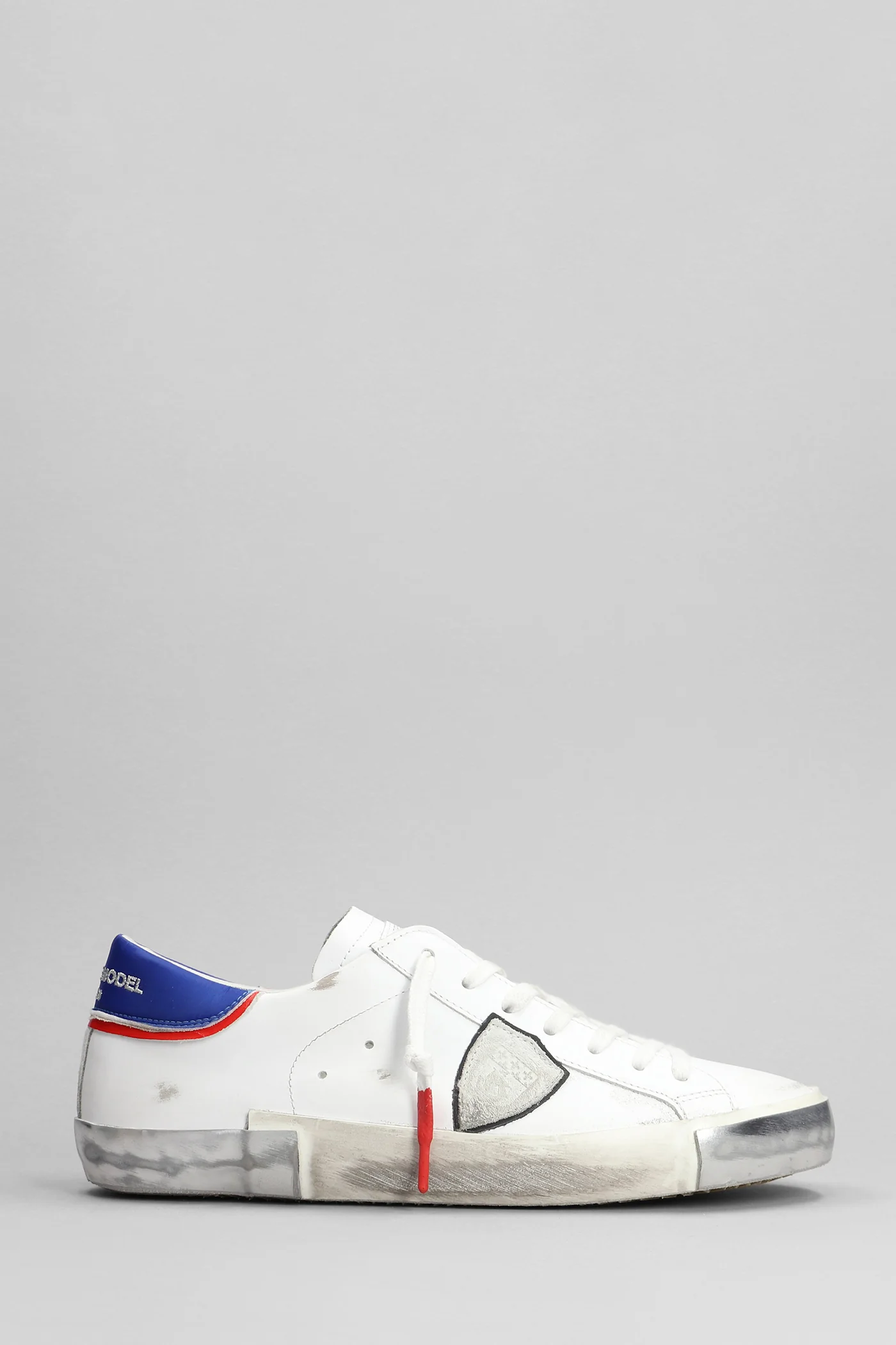 Prsx Low Sneakers in white leather