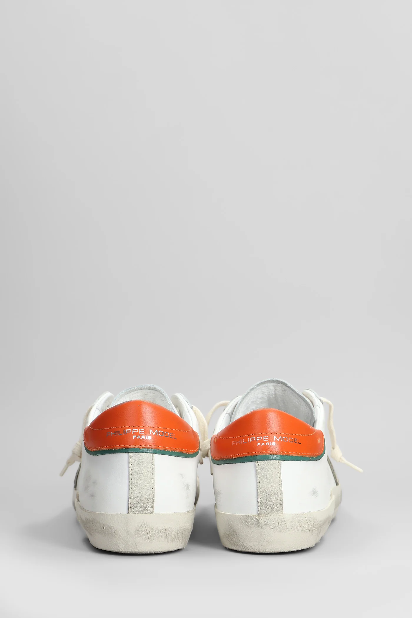 Prsx Low Sneakers in white leather - Image 4
