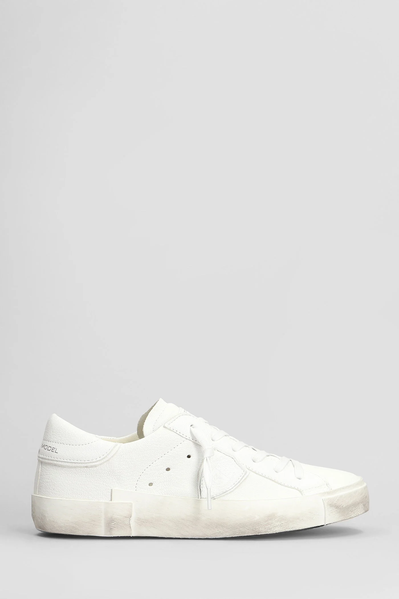 Prsx Low Sneakers in white leather