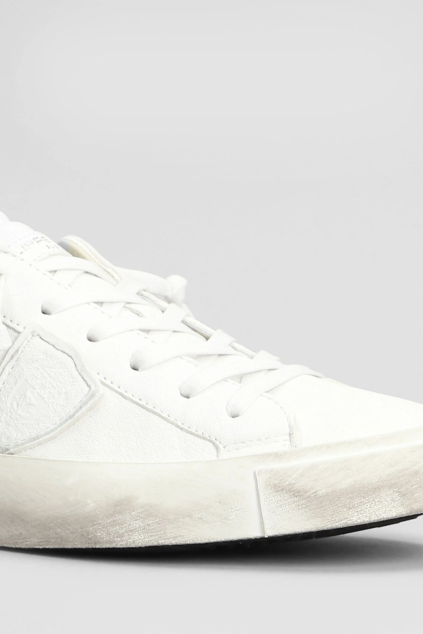 Prsx Low Sneakers in white leather - Image 5