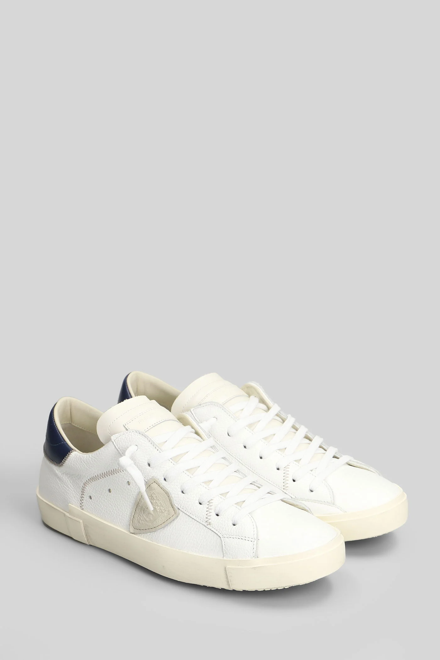 Prsx Low Sneakers in white leather - Image 2
