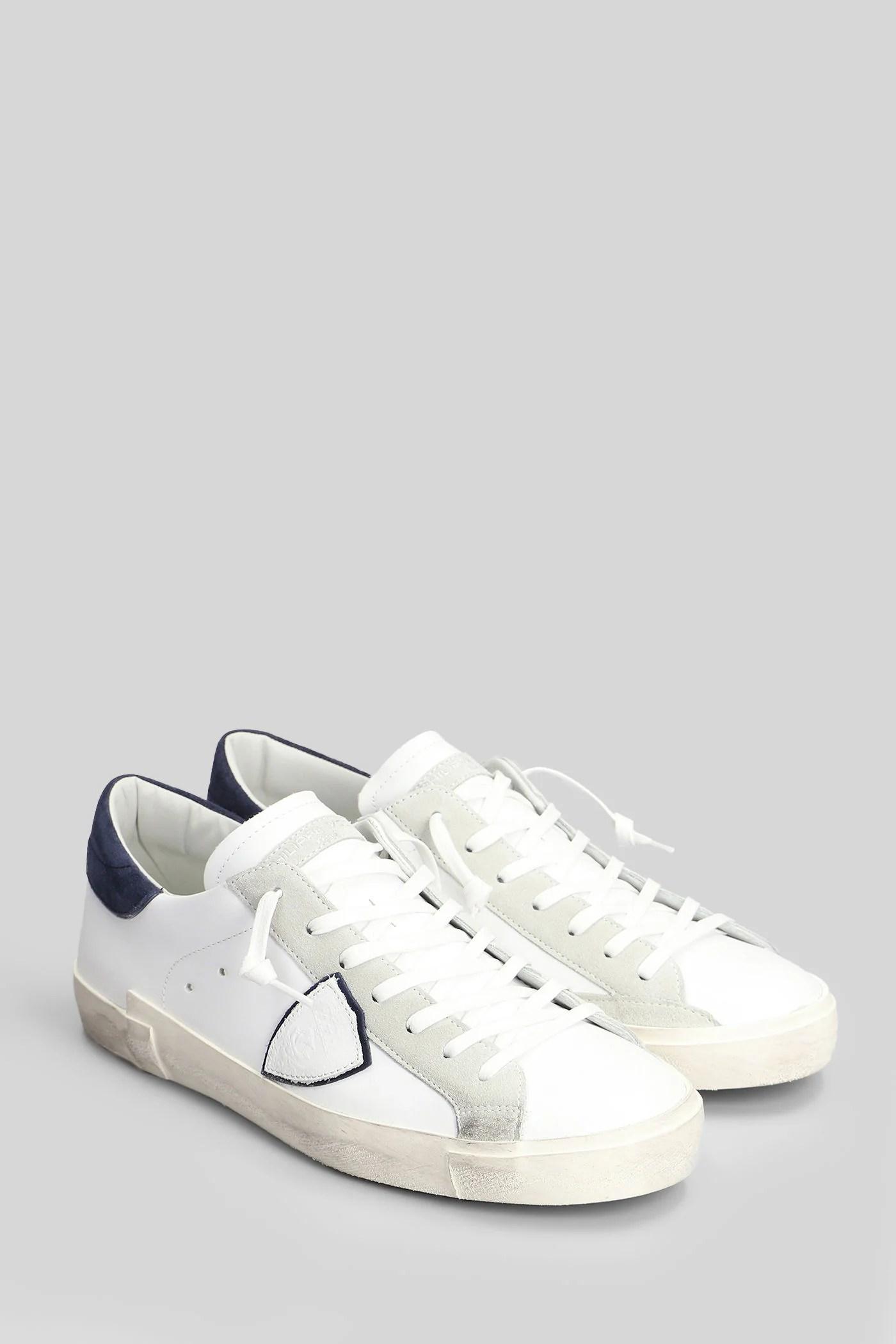 Prsx Low Sneakers in white leather - Image 2