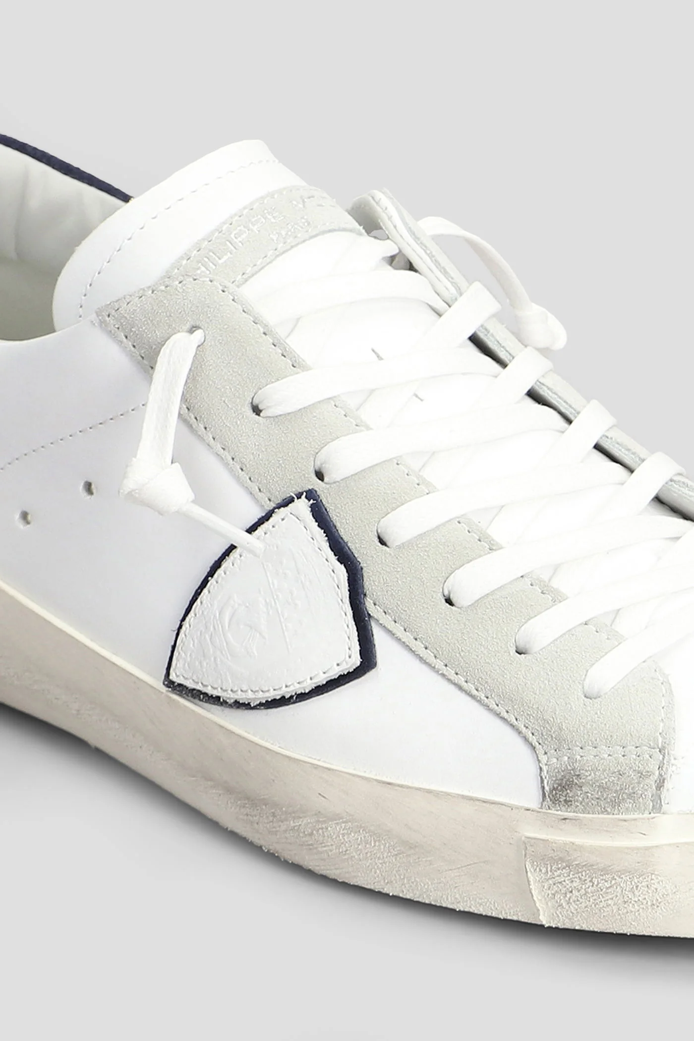 Prsx Low Sneakers in white leather - Image 5