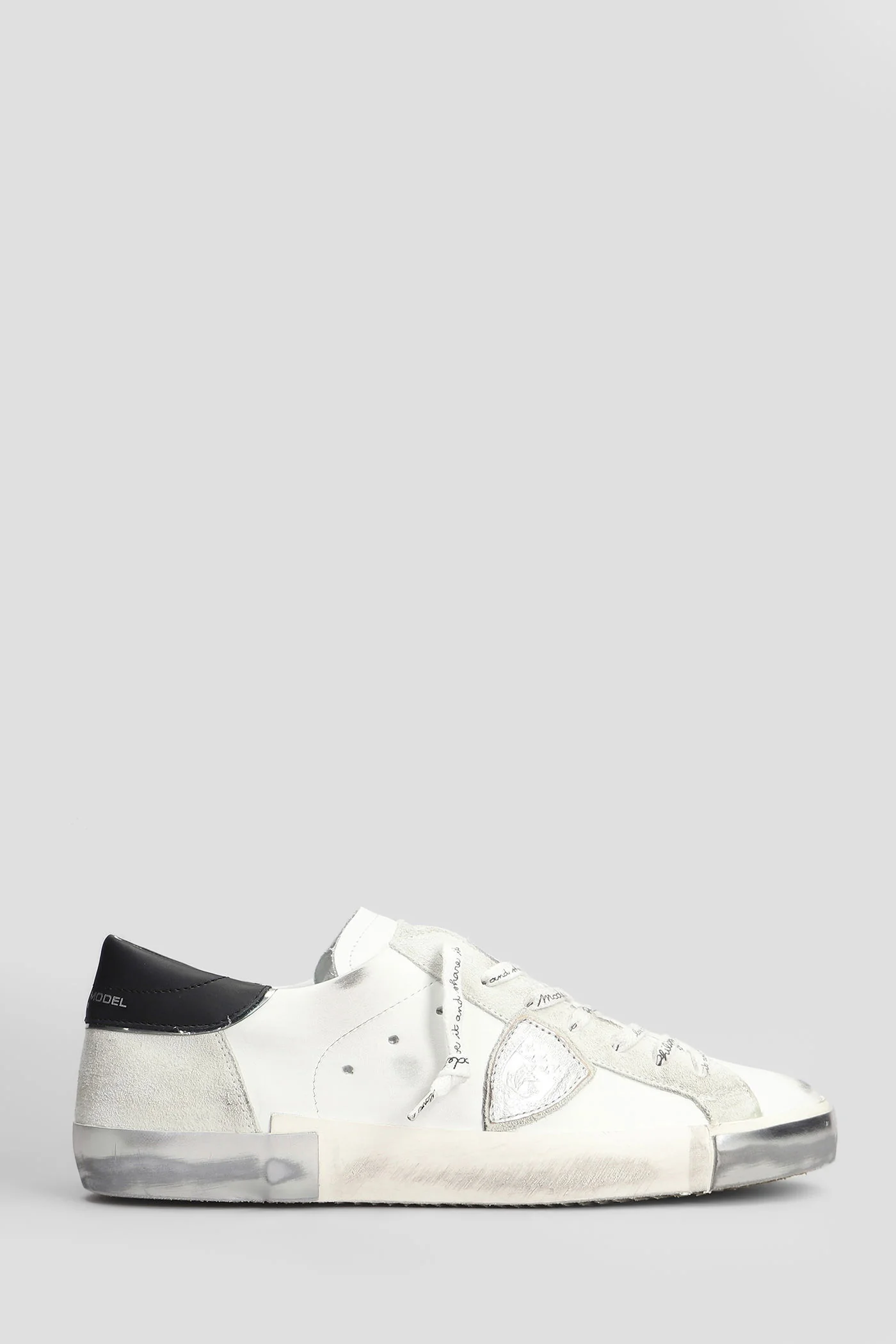 Prsx Low Sneakers in white leather