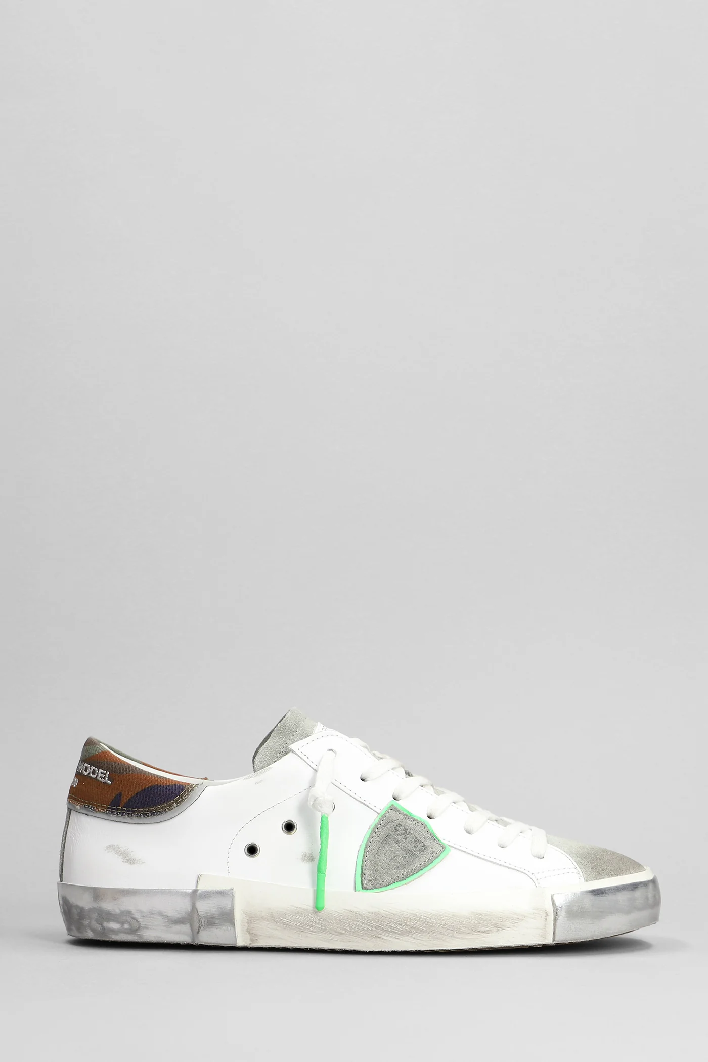 Prsx Low Sneakers in white leather