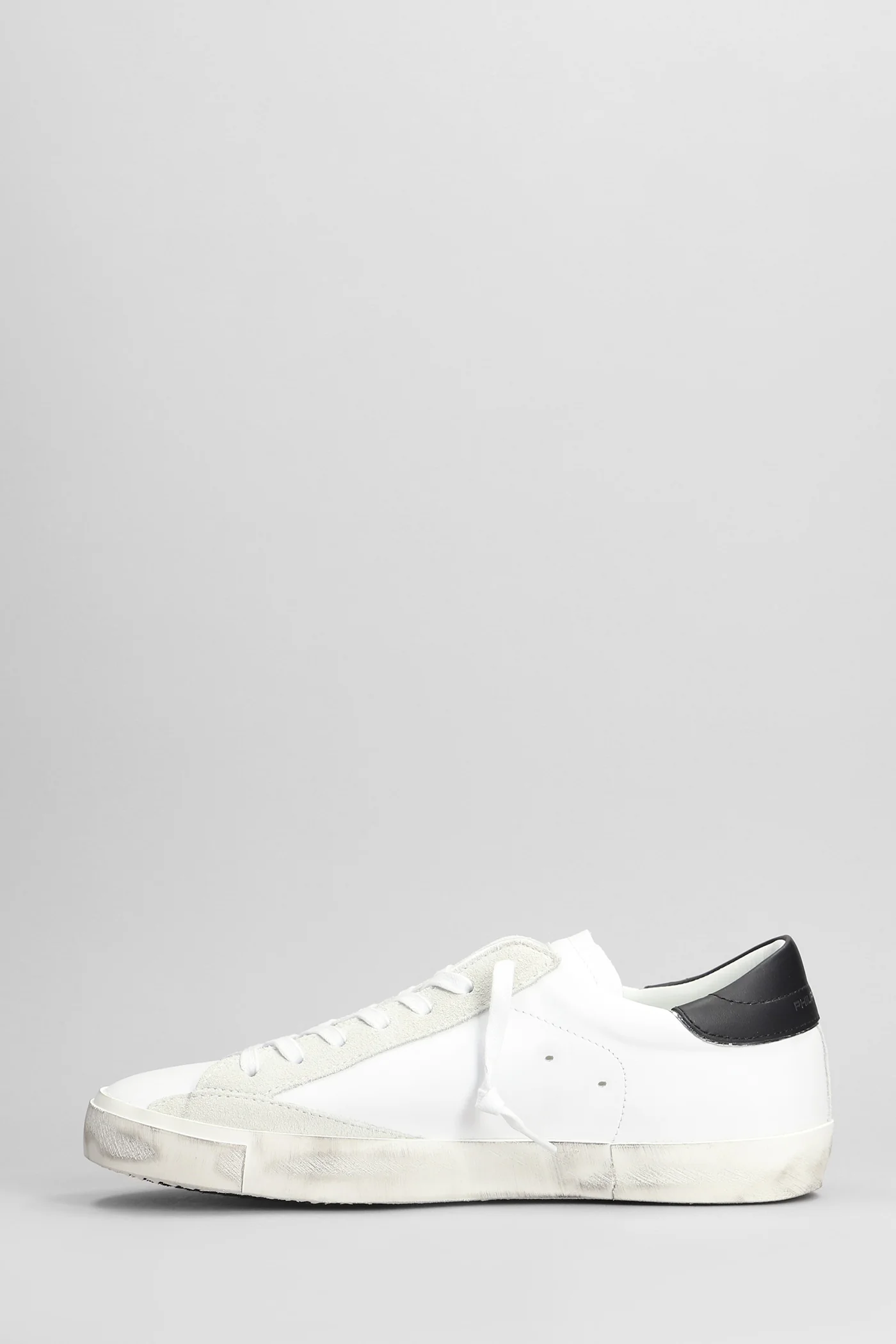 Prsx Low Sneakers in white leather - Image 3