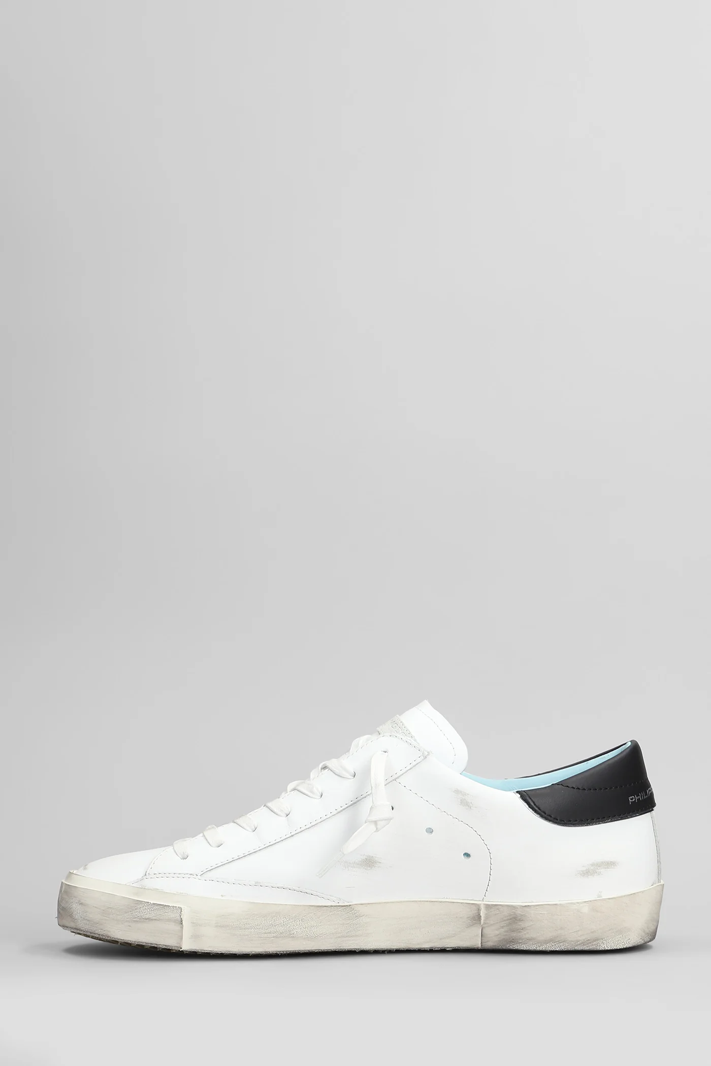 Prsx Low Sneakers in white leather - Image 3