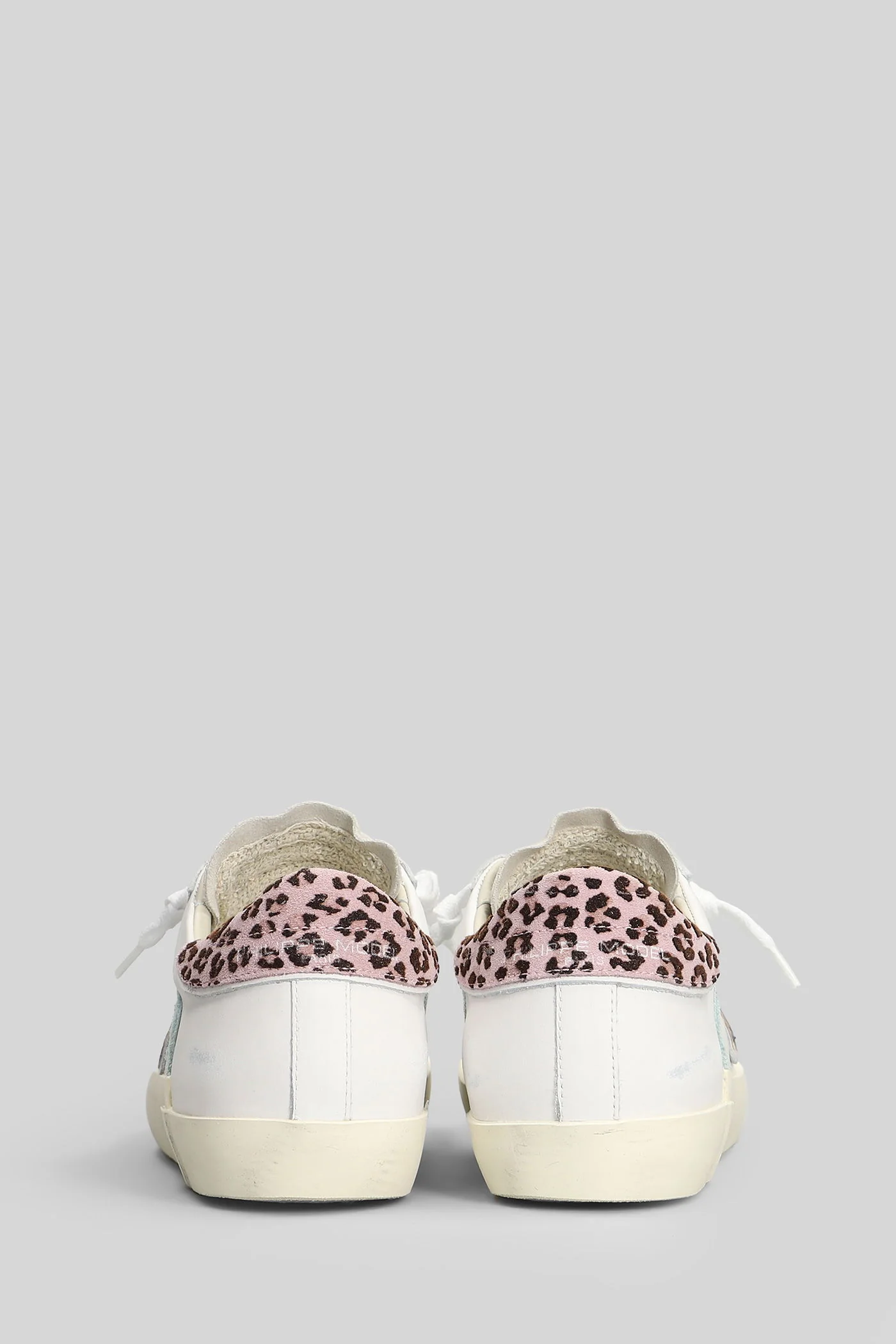 Prsx Low Sneakers in white suede and leather - Image 4