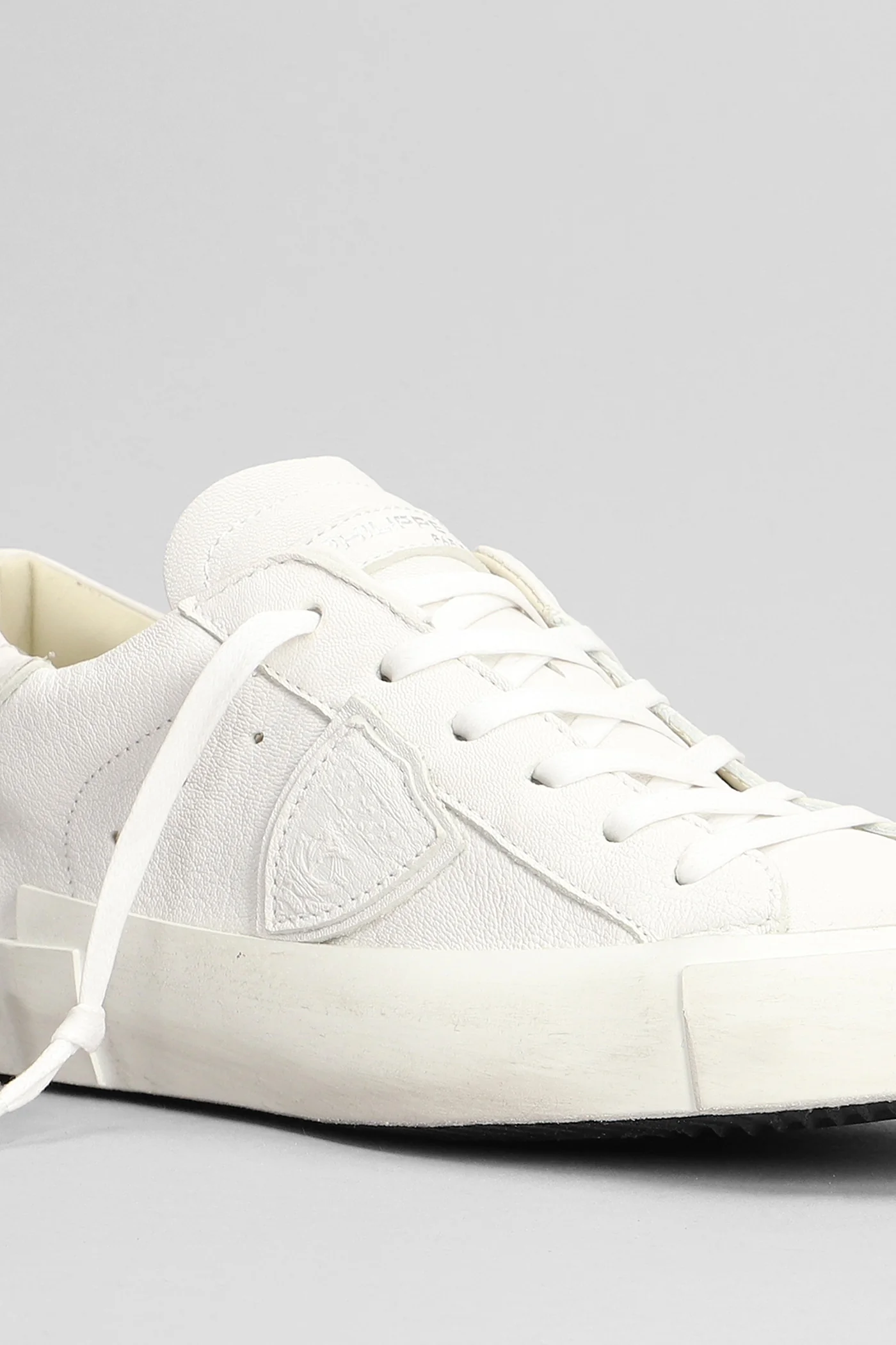 Prsx Sneakers in white leather - Image 5