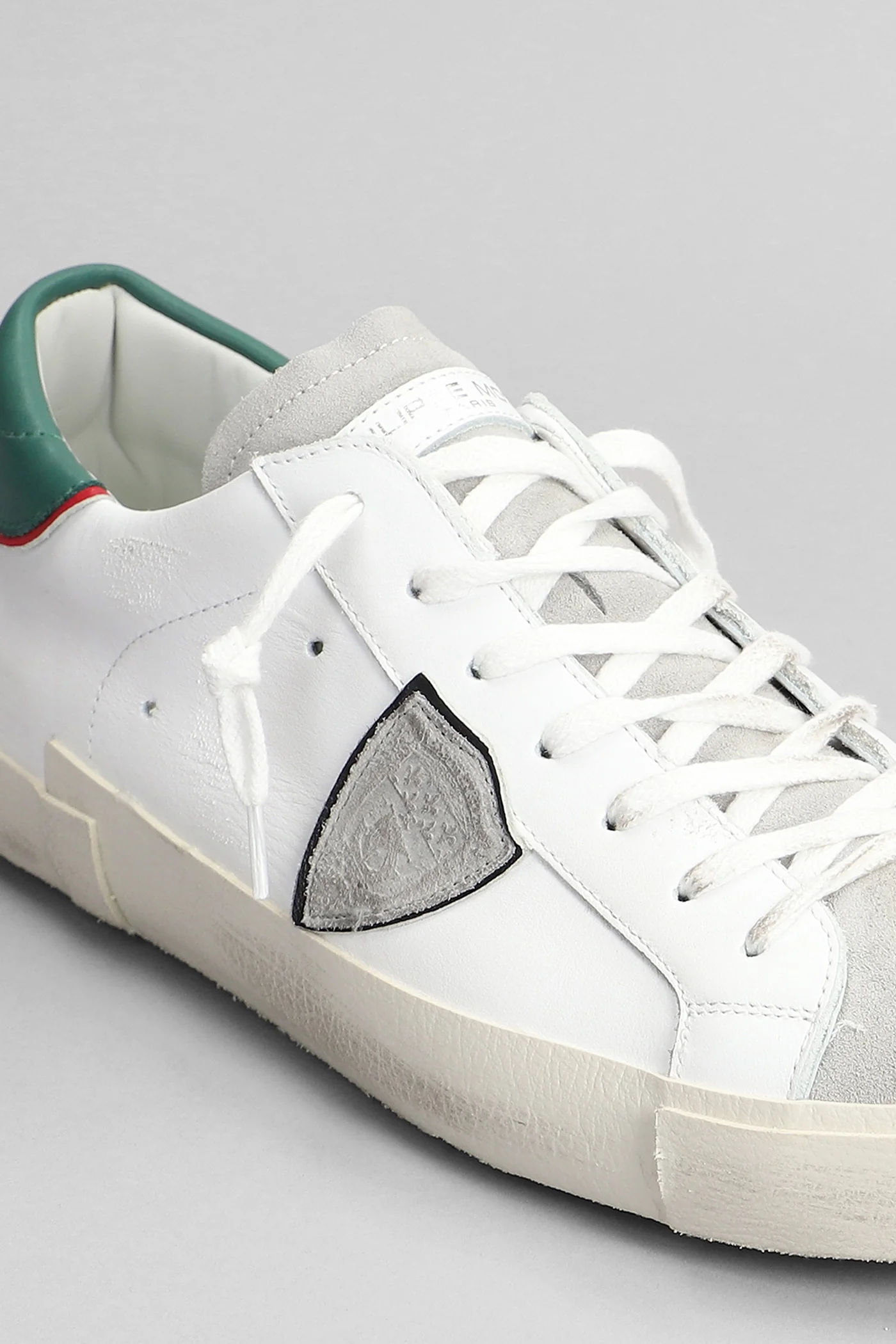 Prsx Sneakers in white leather - Image 5