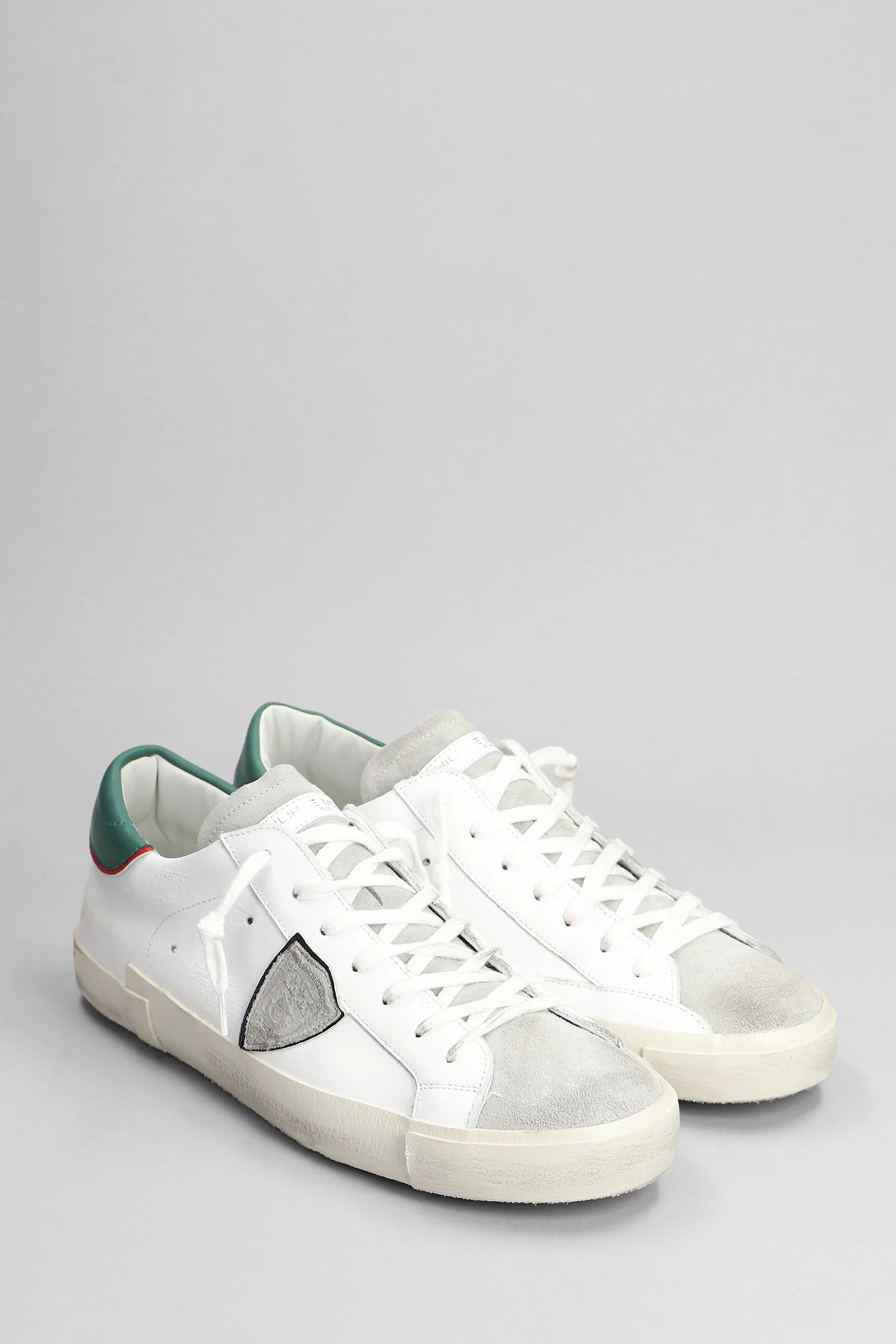 Prsx Sneakers in white leather - Image 7