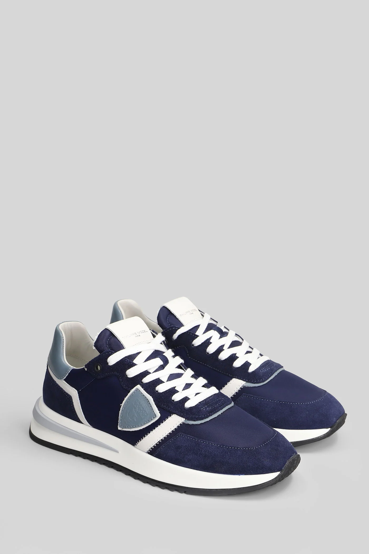 Tropez 2.1 Low Sneakers in cyan suede and leather - Image 2