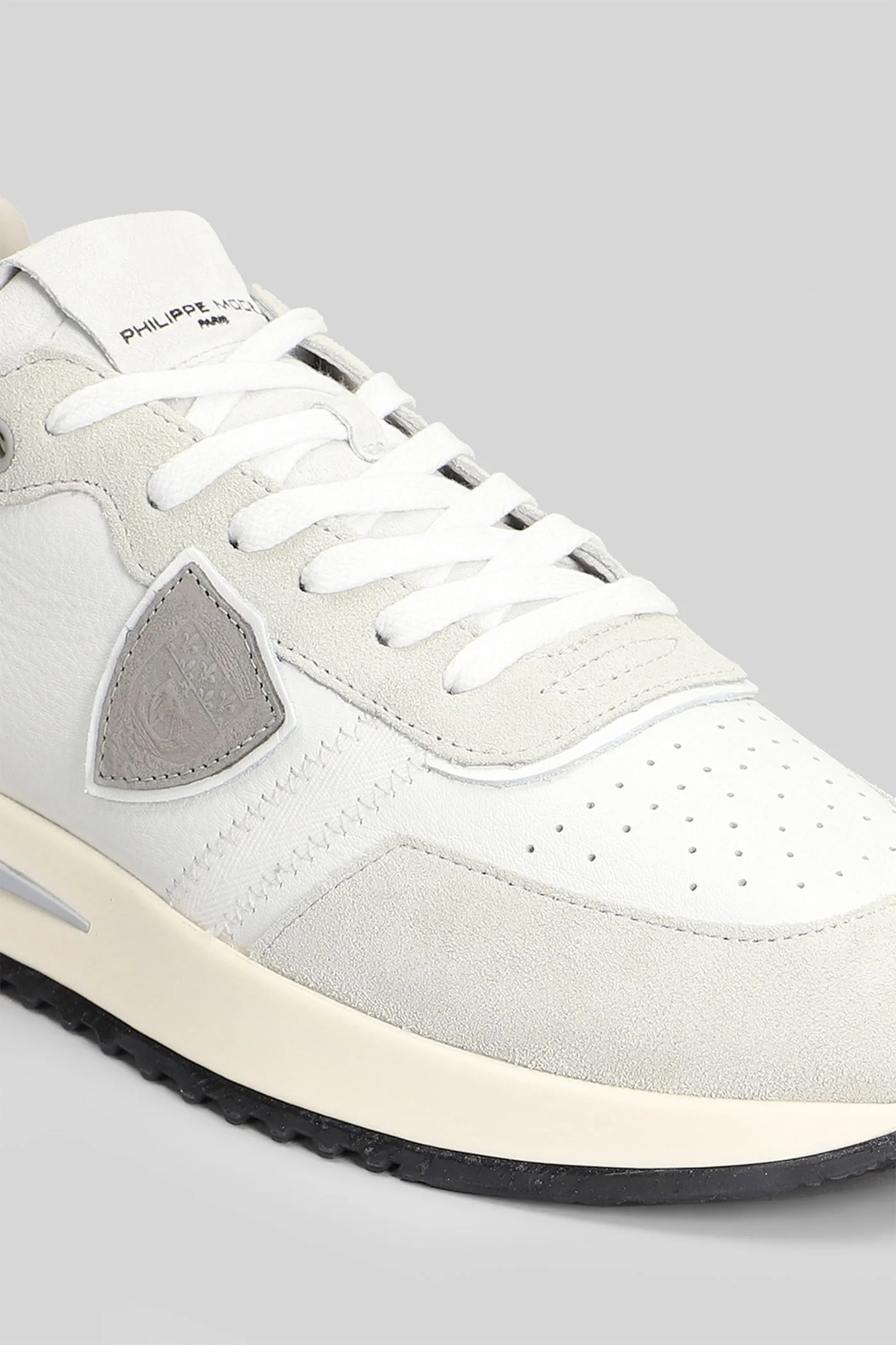 Tropez 2.1 Low Sneakers in grey suede and leather - Image 5