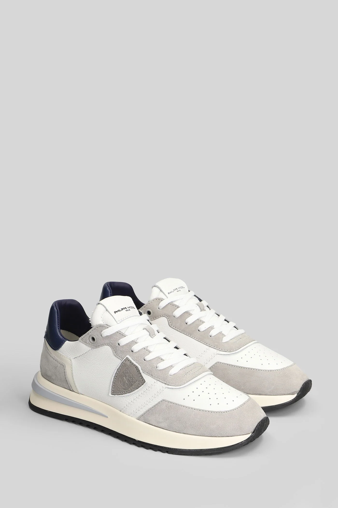 Tropez 2.1 Low Sneakers in white suede and leather - Image 2