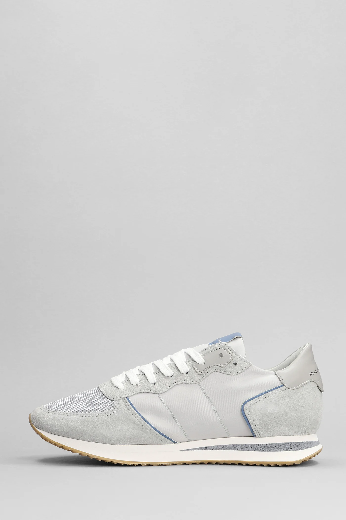 Trpx Low Sneakers in grey Suede and fabric - Image 3
