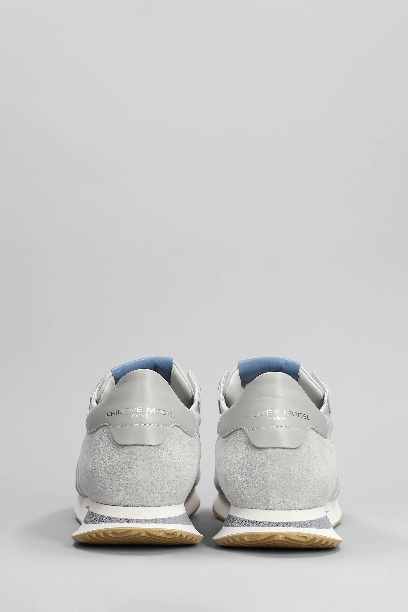 Trpx Low Sneakers in grey Suede and fabric - Image 4
