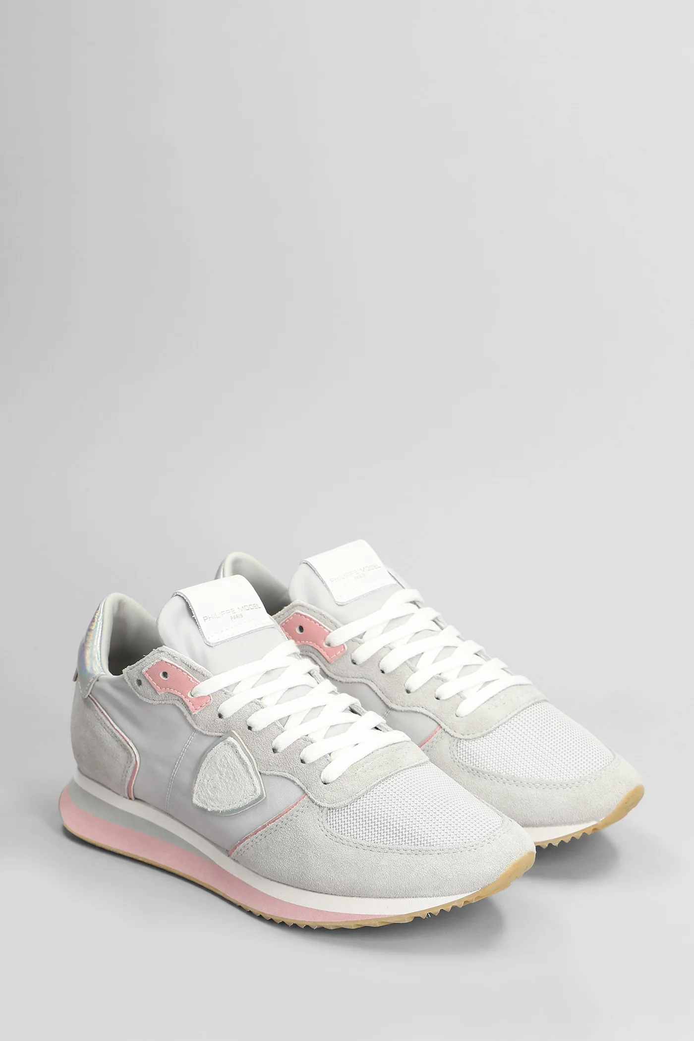 Trpx Low Sneakers in grey Suede and fabric - Image 2