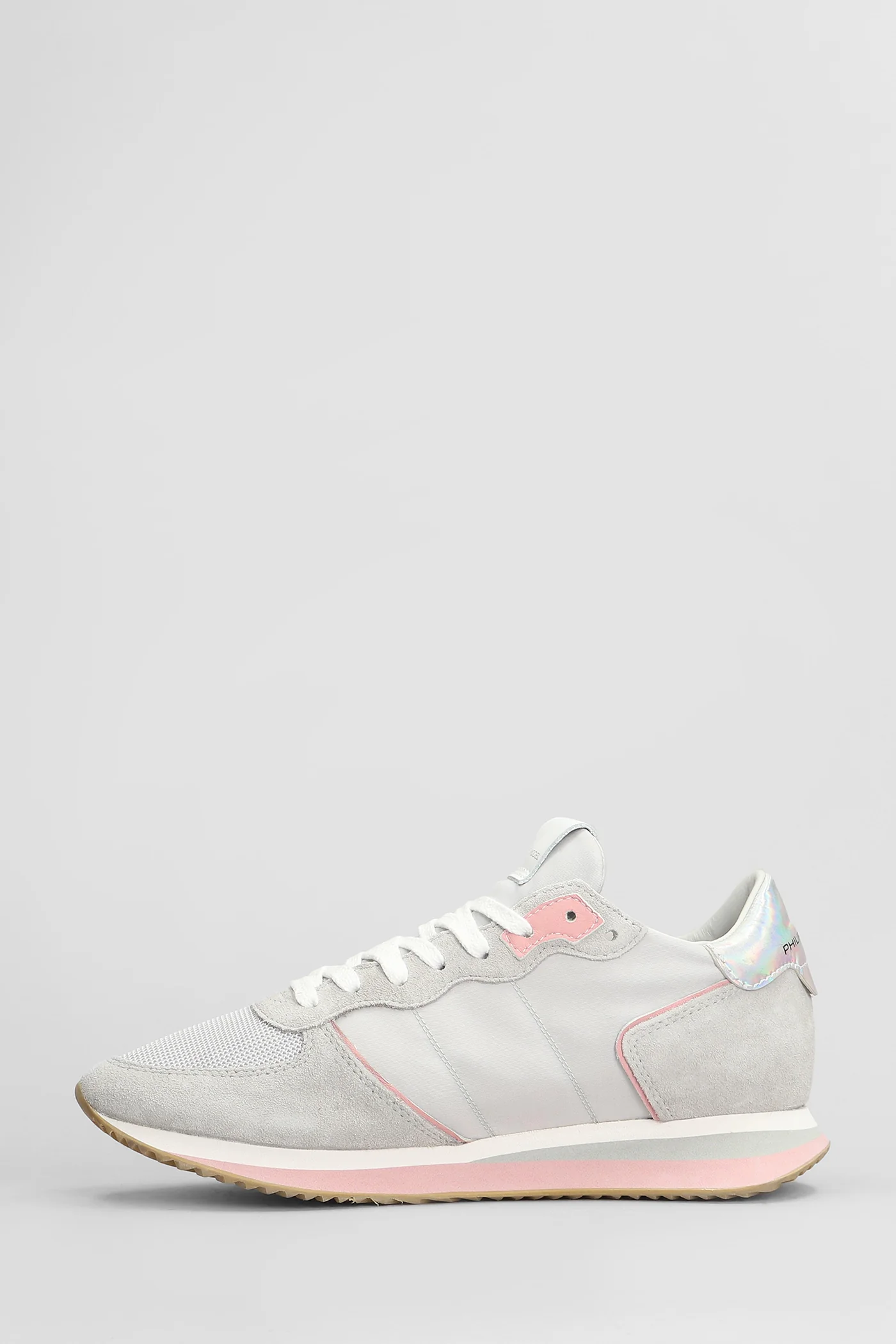 Trpx Low Sneakers in grey Suede and fabric - Image 3