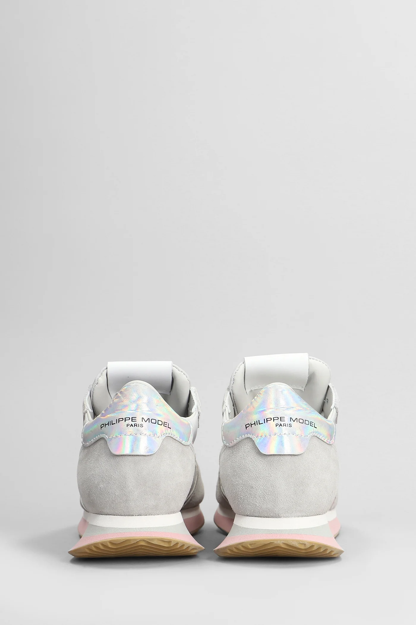 Trpx Low Sneakers in grey Suede and fabric - Image 4
